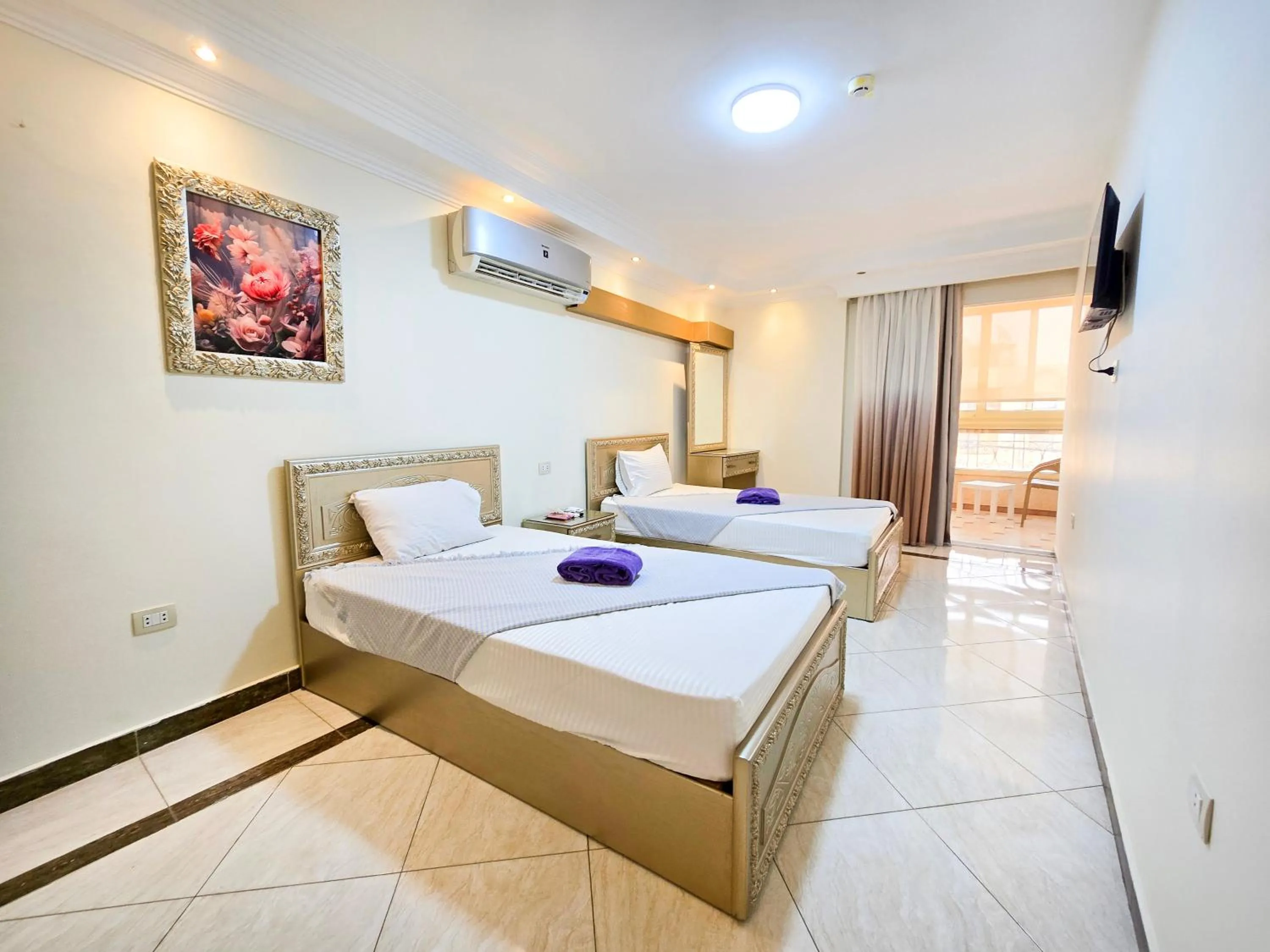 Bedroom, Bed in Afnan Cairo Airport