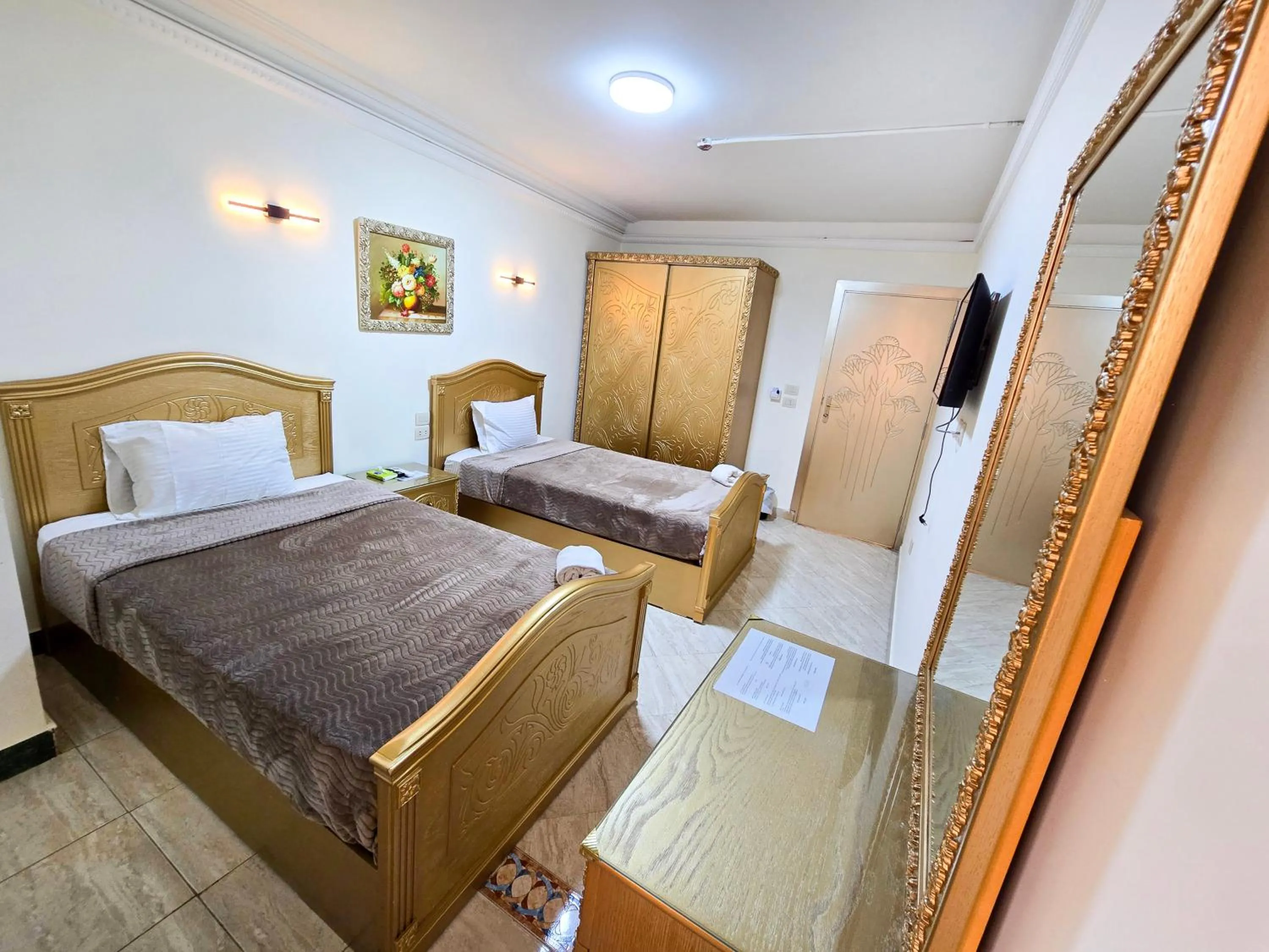 Bedroom, Bed in Afnan Cairo Airport