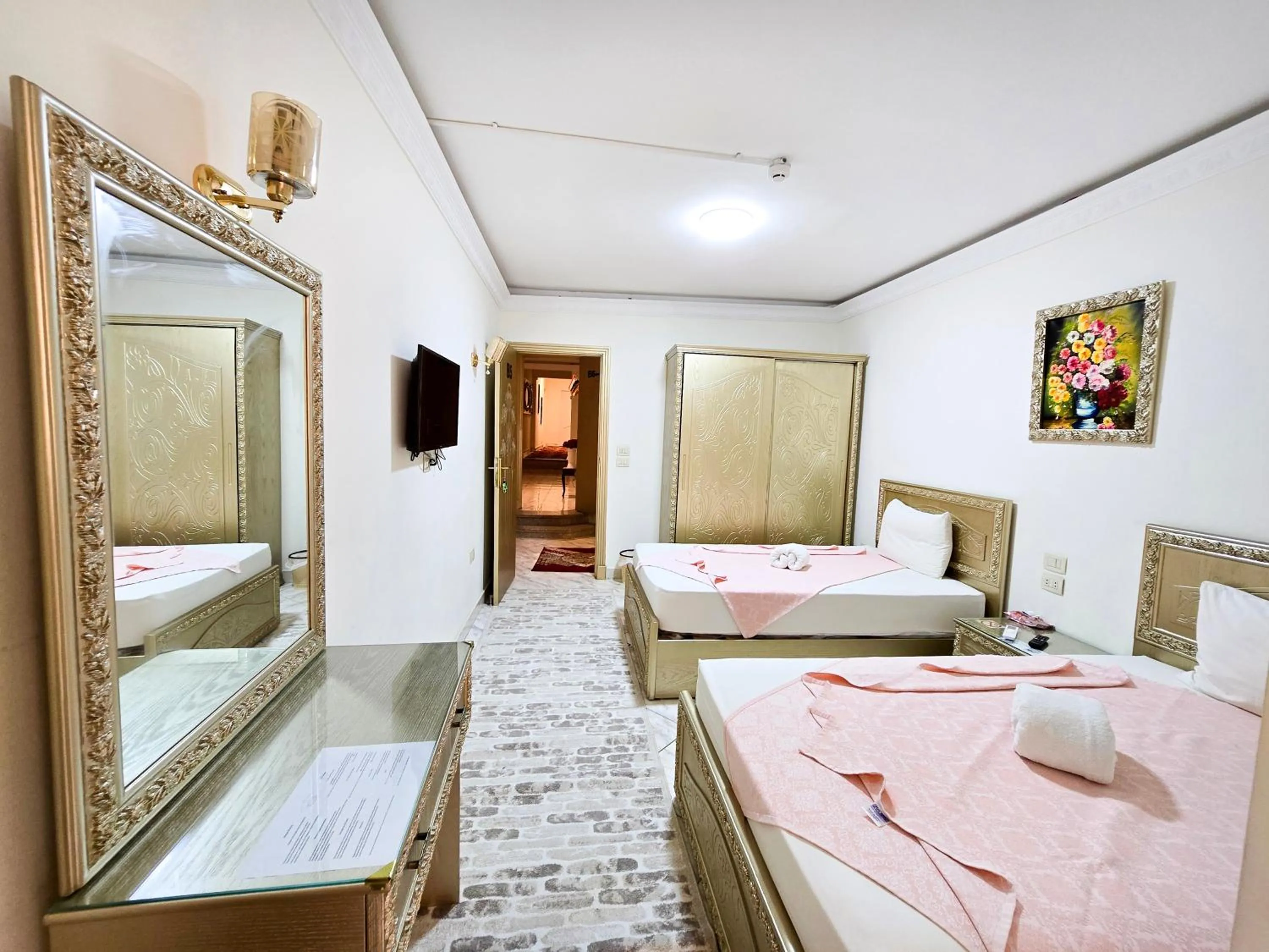 Bedroom, Bed in Afnan Cairo Airport