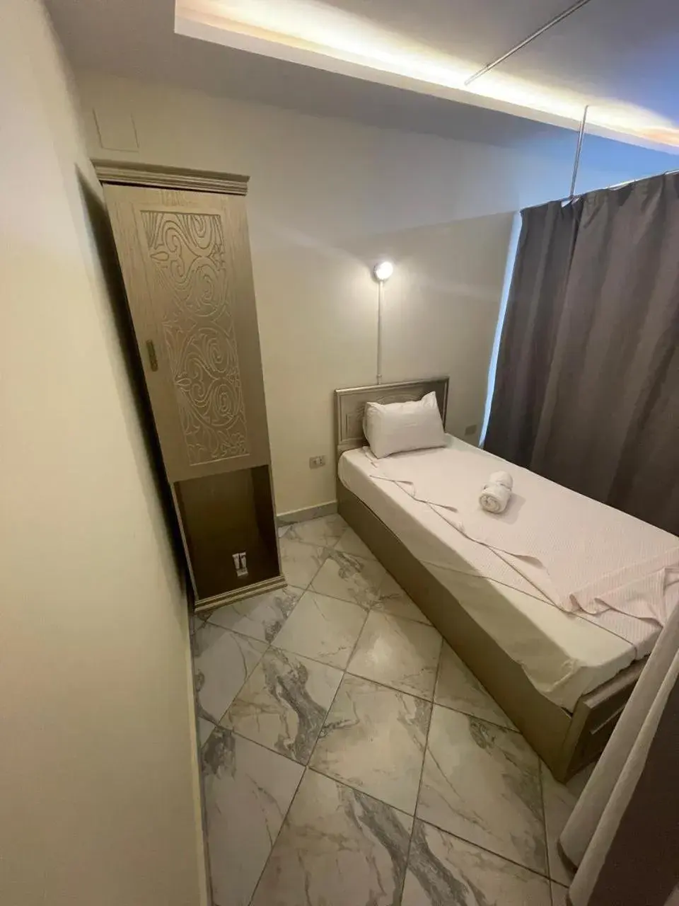 Single Bed in Female Dormitory Room in Afnan Cairo Airport Single Bed in Female Dormitory Room in Afnan Cairo Airport