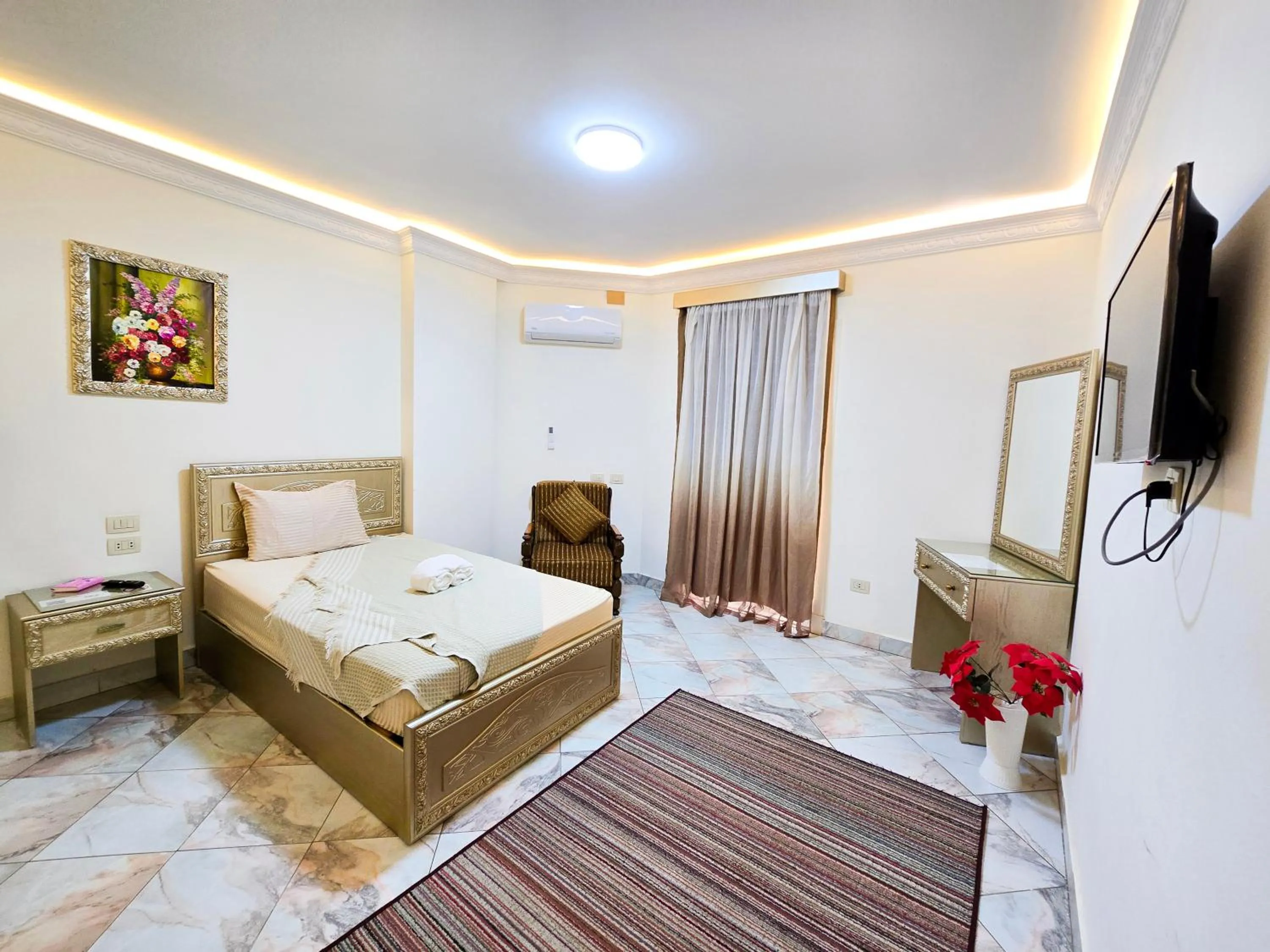 Bedroom, Bed in Afnan Cairo Airport