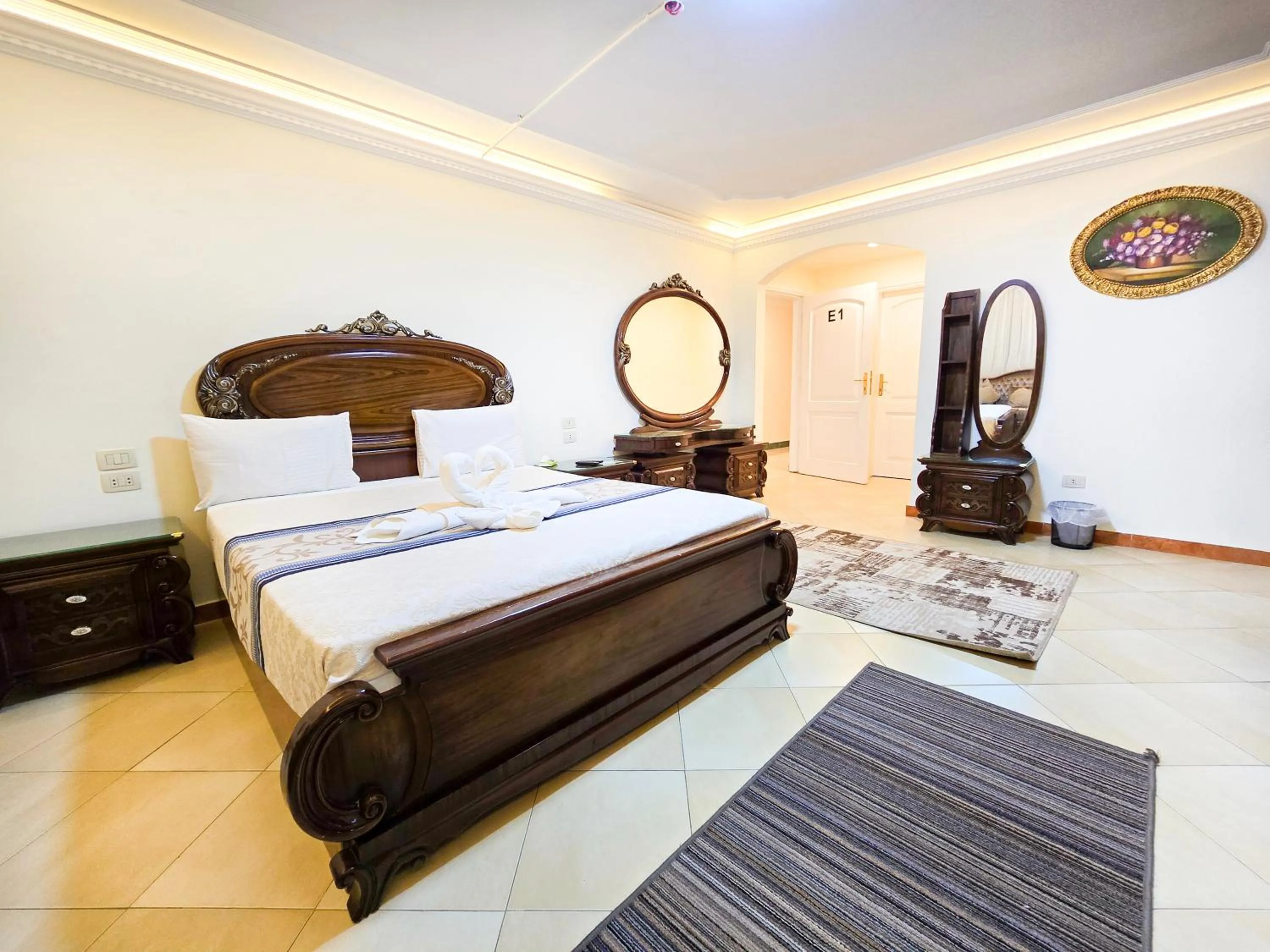 Bedroom, Bed in Afnan Cairo Airport