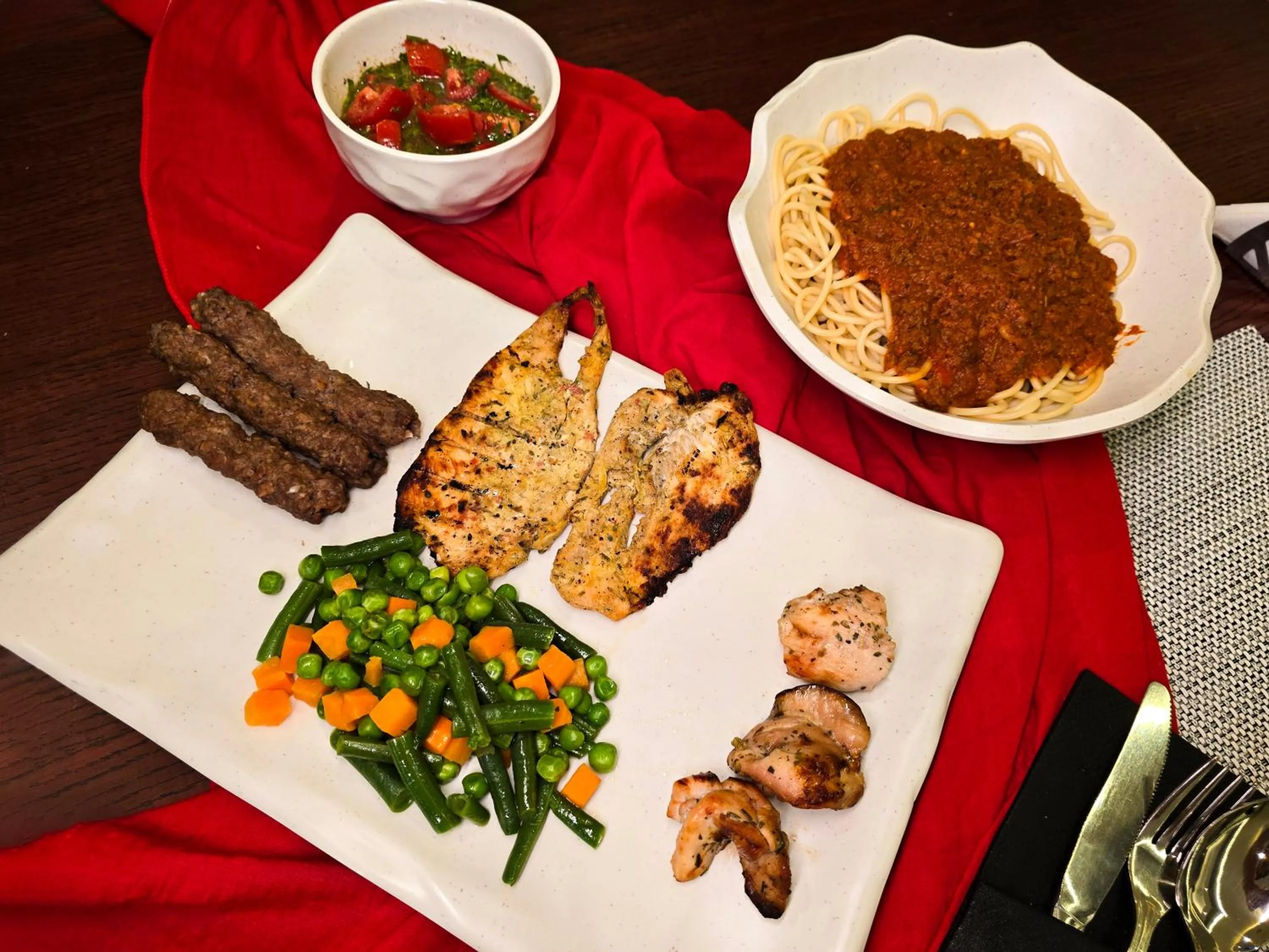 Food in Afnan Cairo Airport