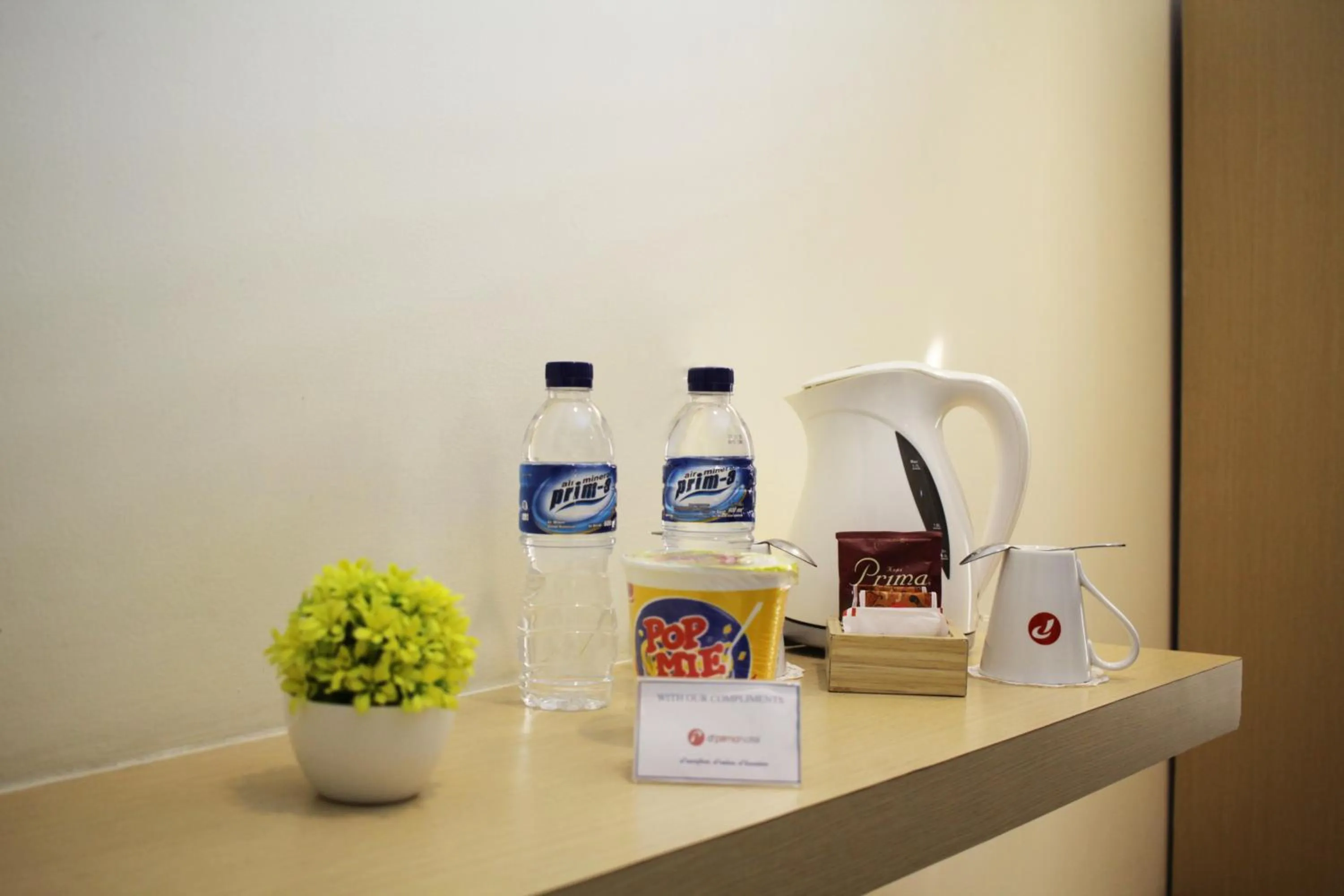 Bed in d'primahotel Medan