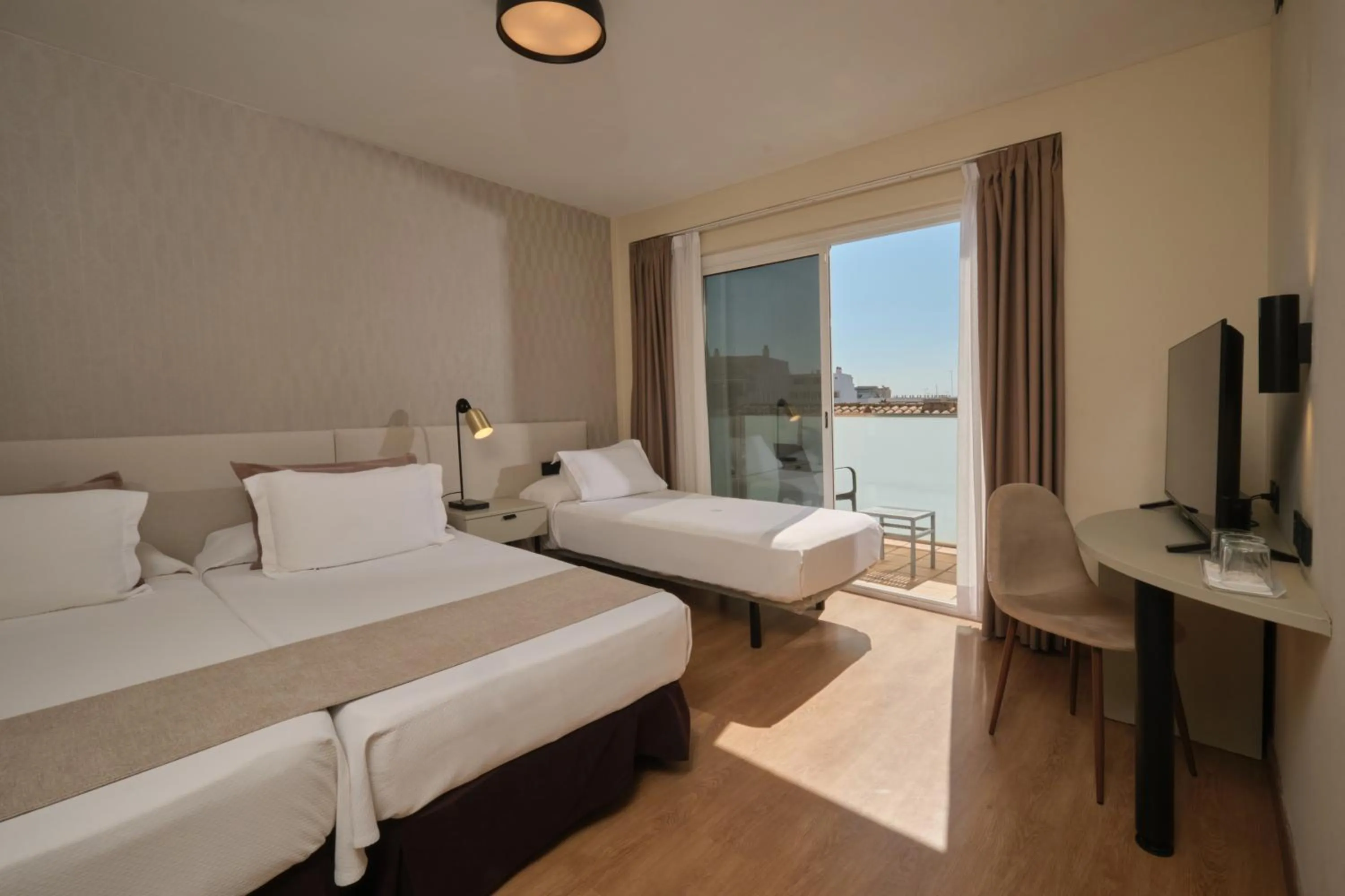 Bed in Hotel Zurbarán Palma