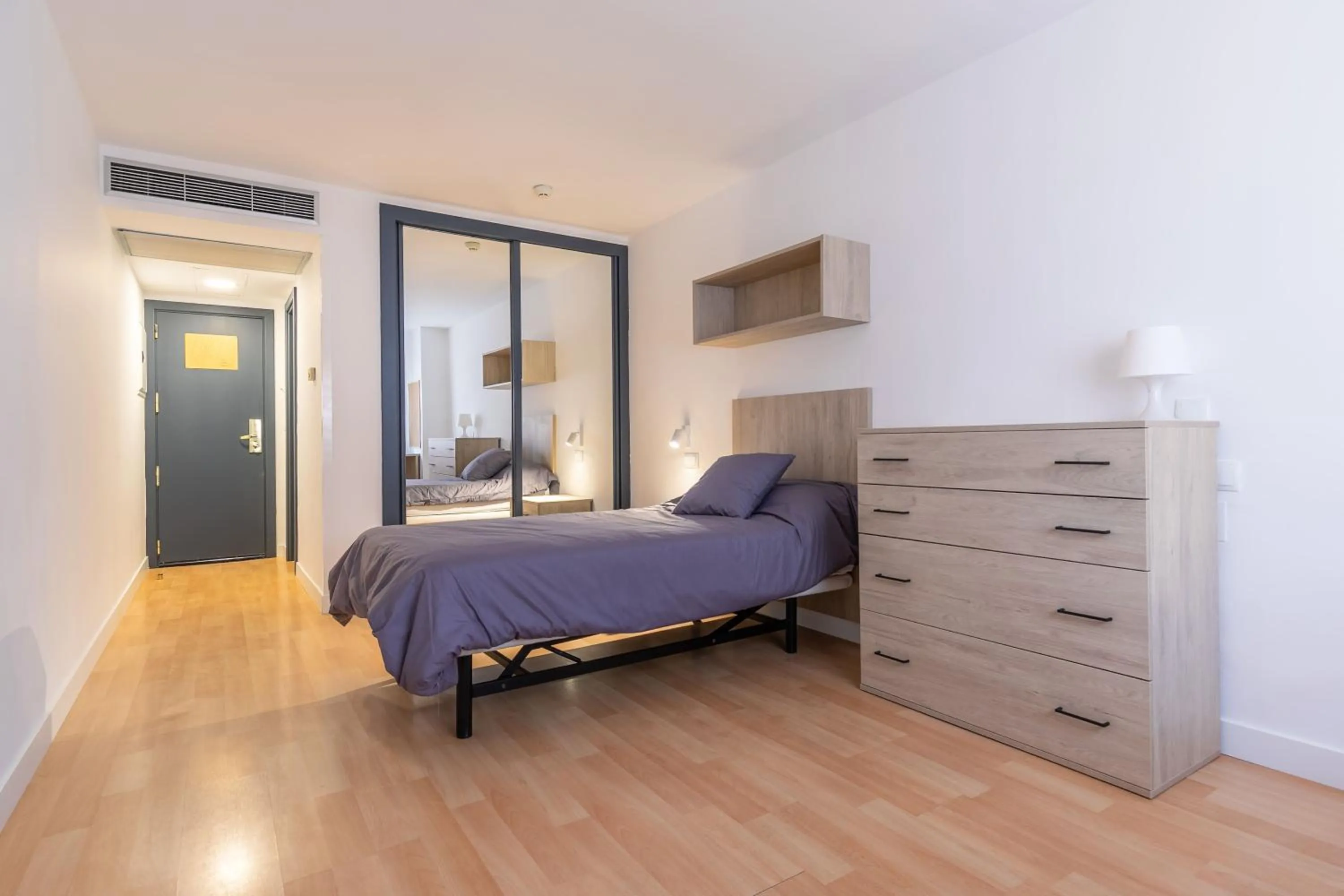 Bed in Micampus Leganés Student Residence