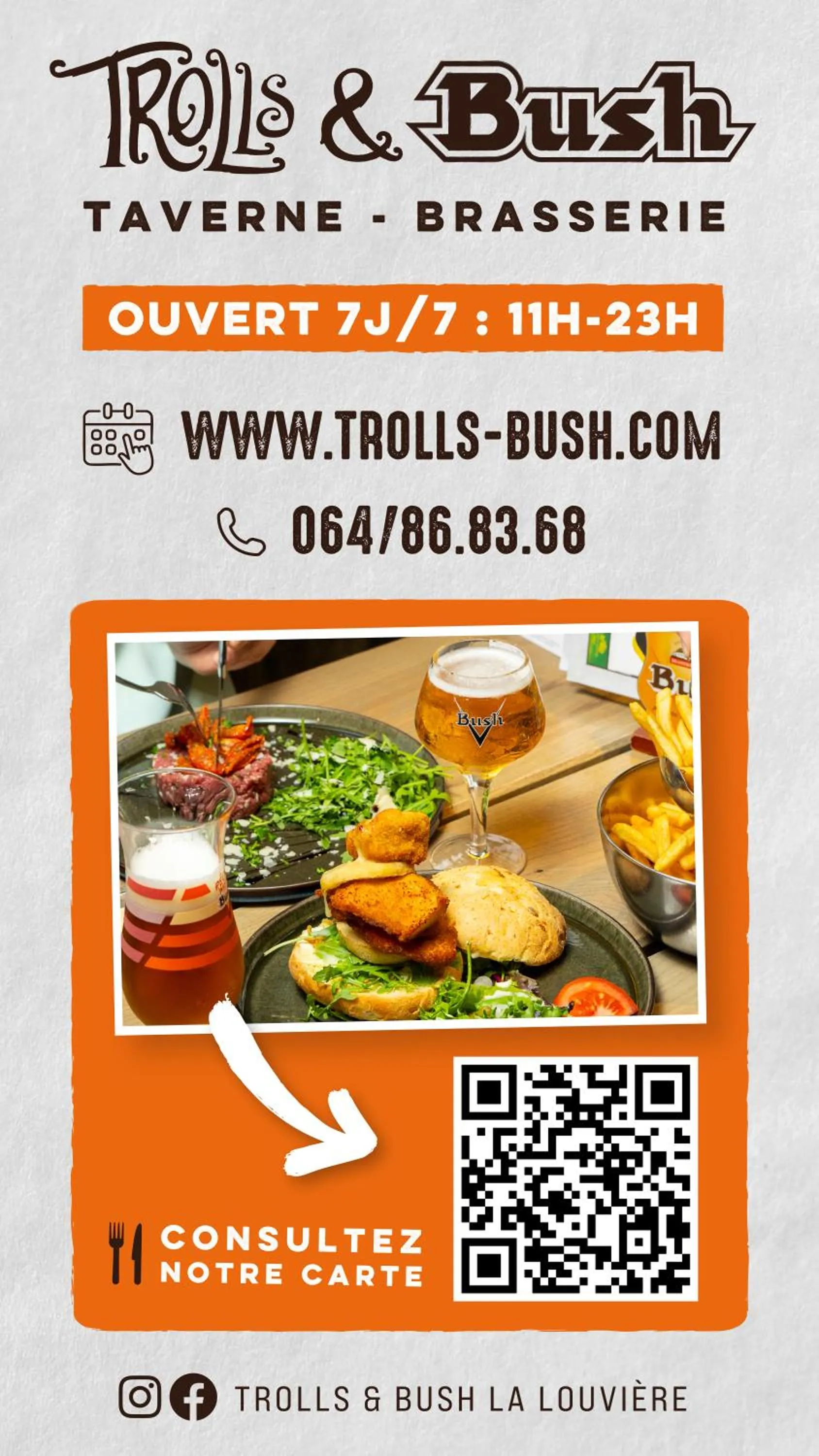 Restaurant/places to eat in Orange Hotel La Louvière