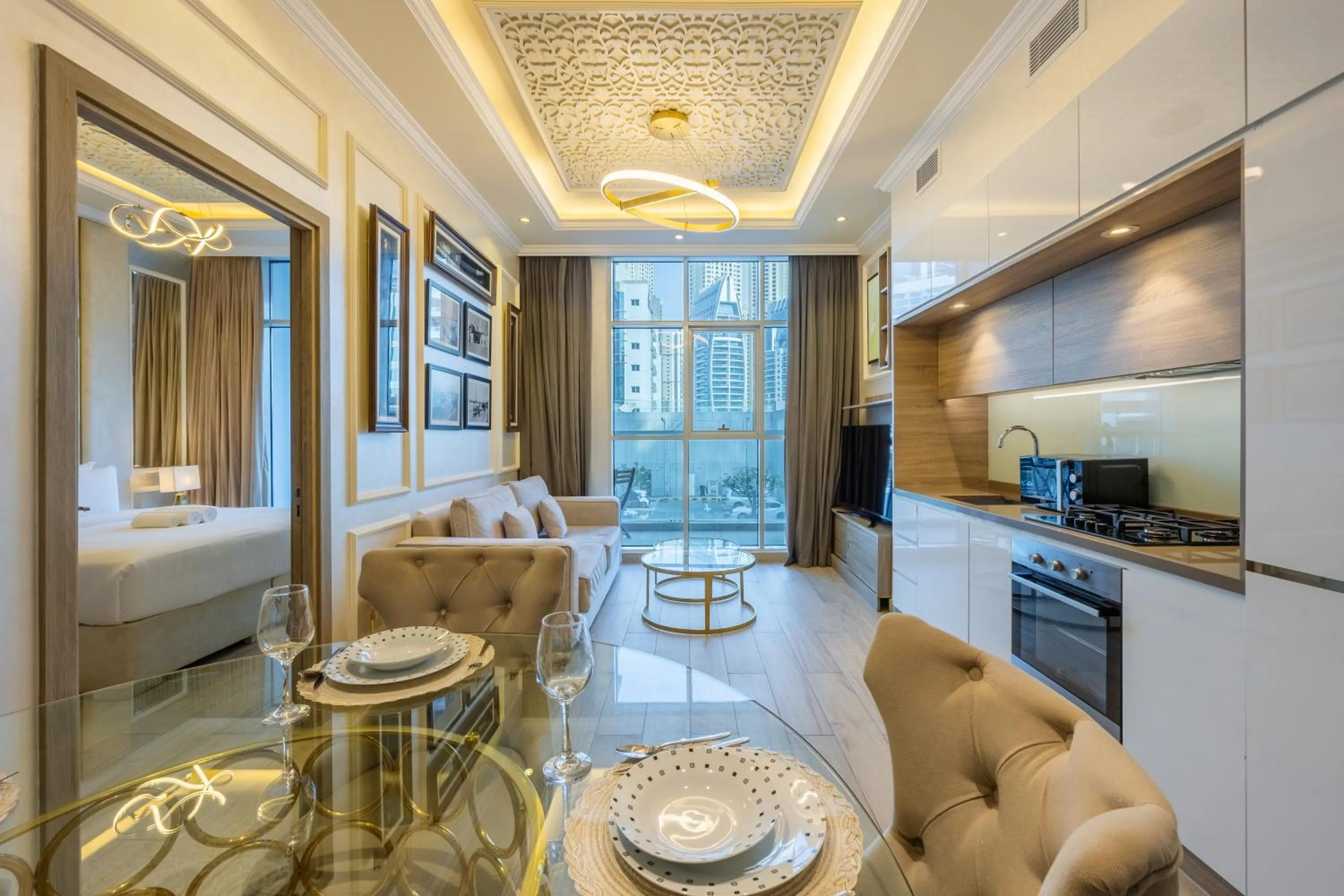 Dining area in Studio One - Beautiful One Bedroom