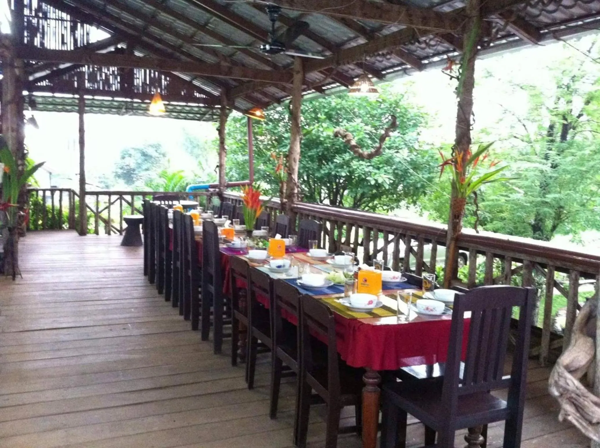 Food and drinks in Xuanmai Garden Resort