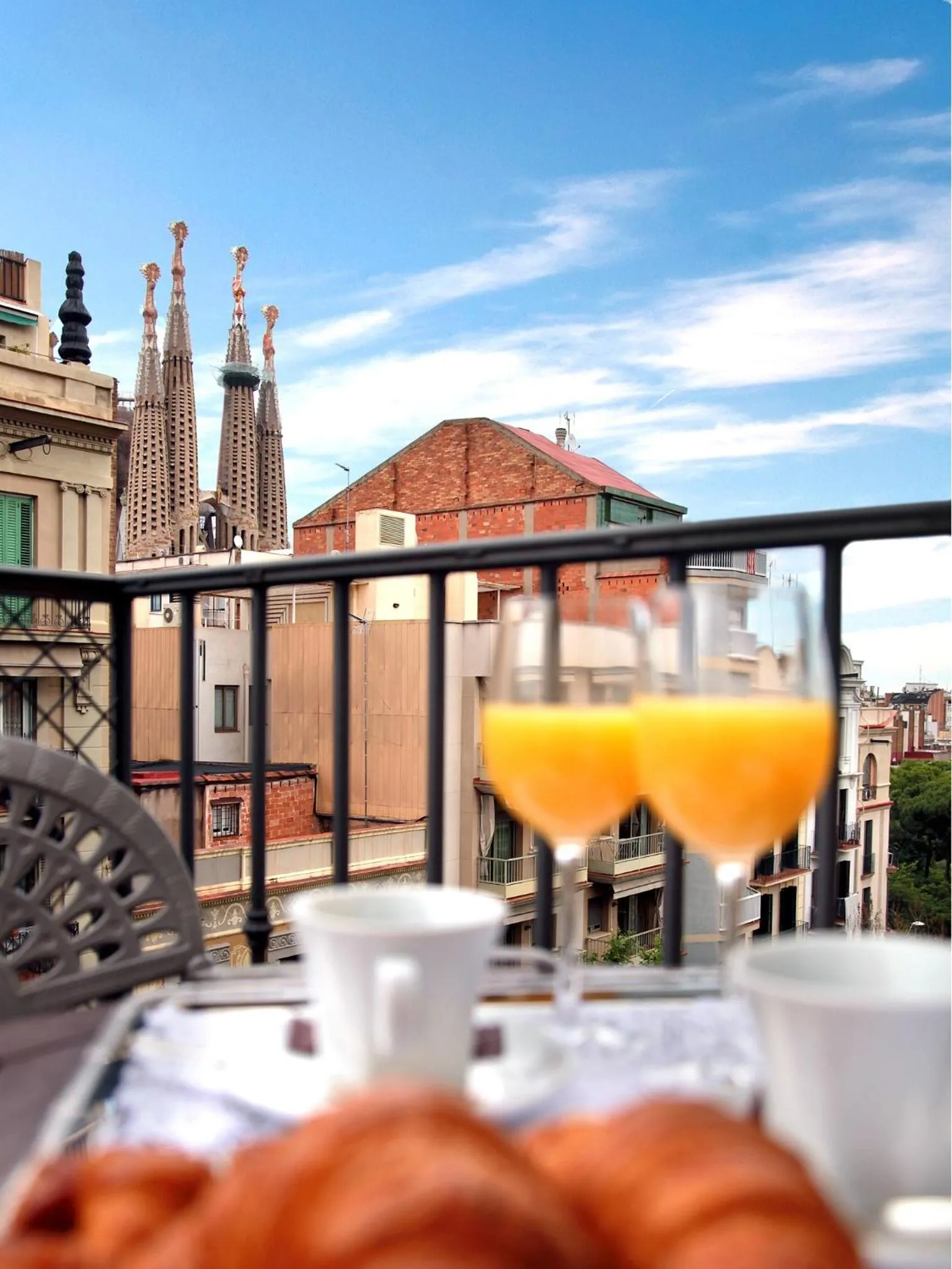 Balcony/Terrace in Apartaments-Hotel Hispanos 7 Suiza