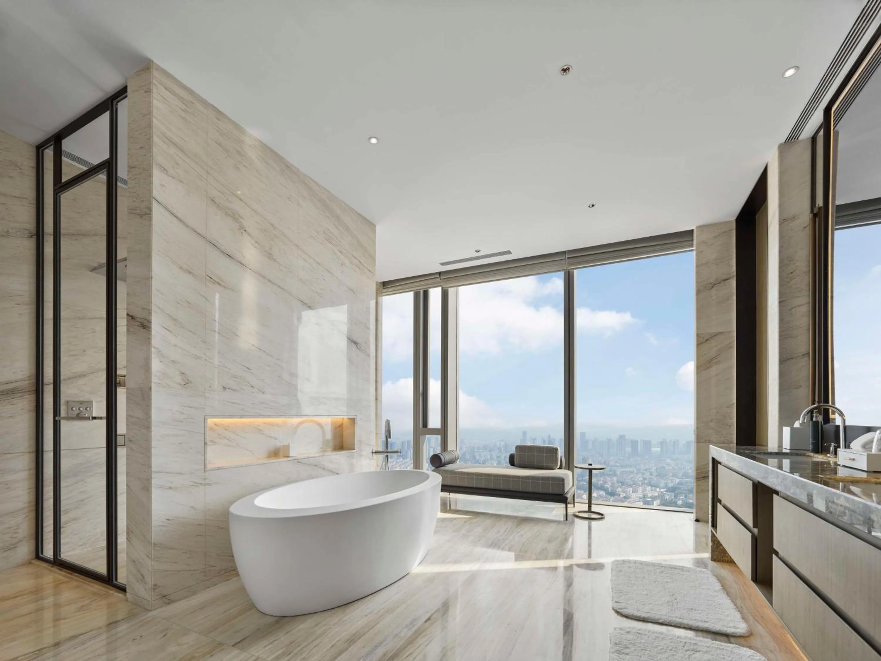 Bathroom in Hilton Zhuji