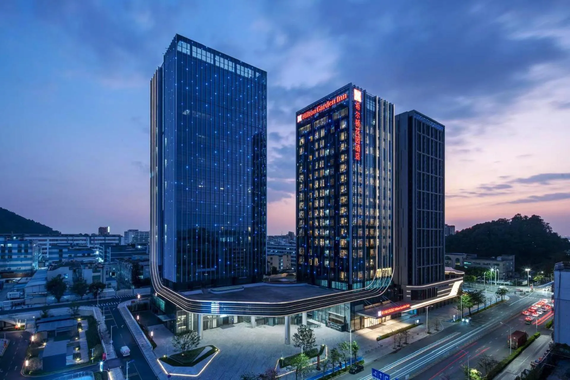 Property building in Hilton Garden Inn Shenzhen Airport