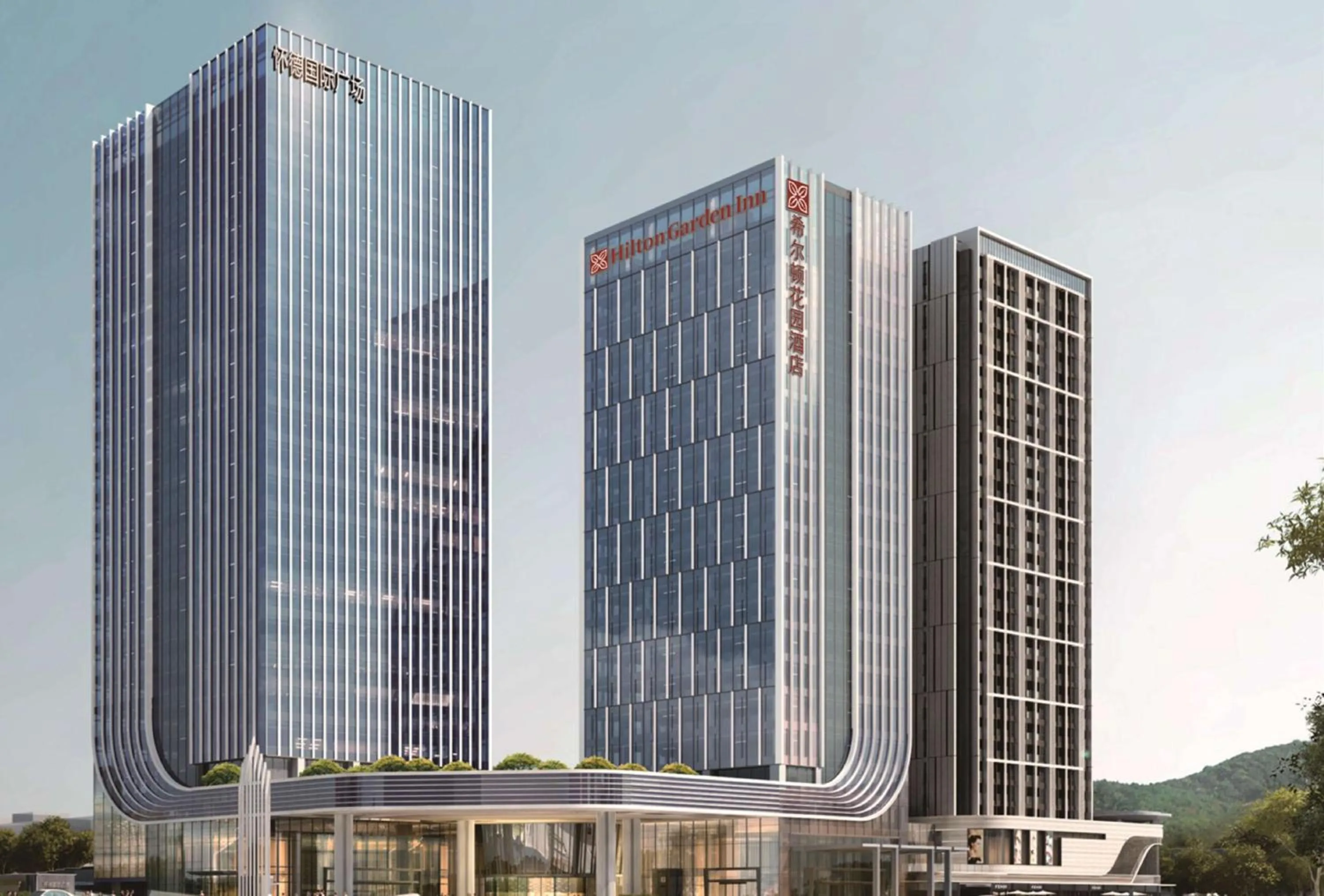 Property building in Hilton Garden Inn Shenzhen Airport