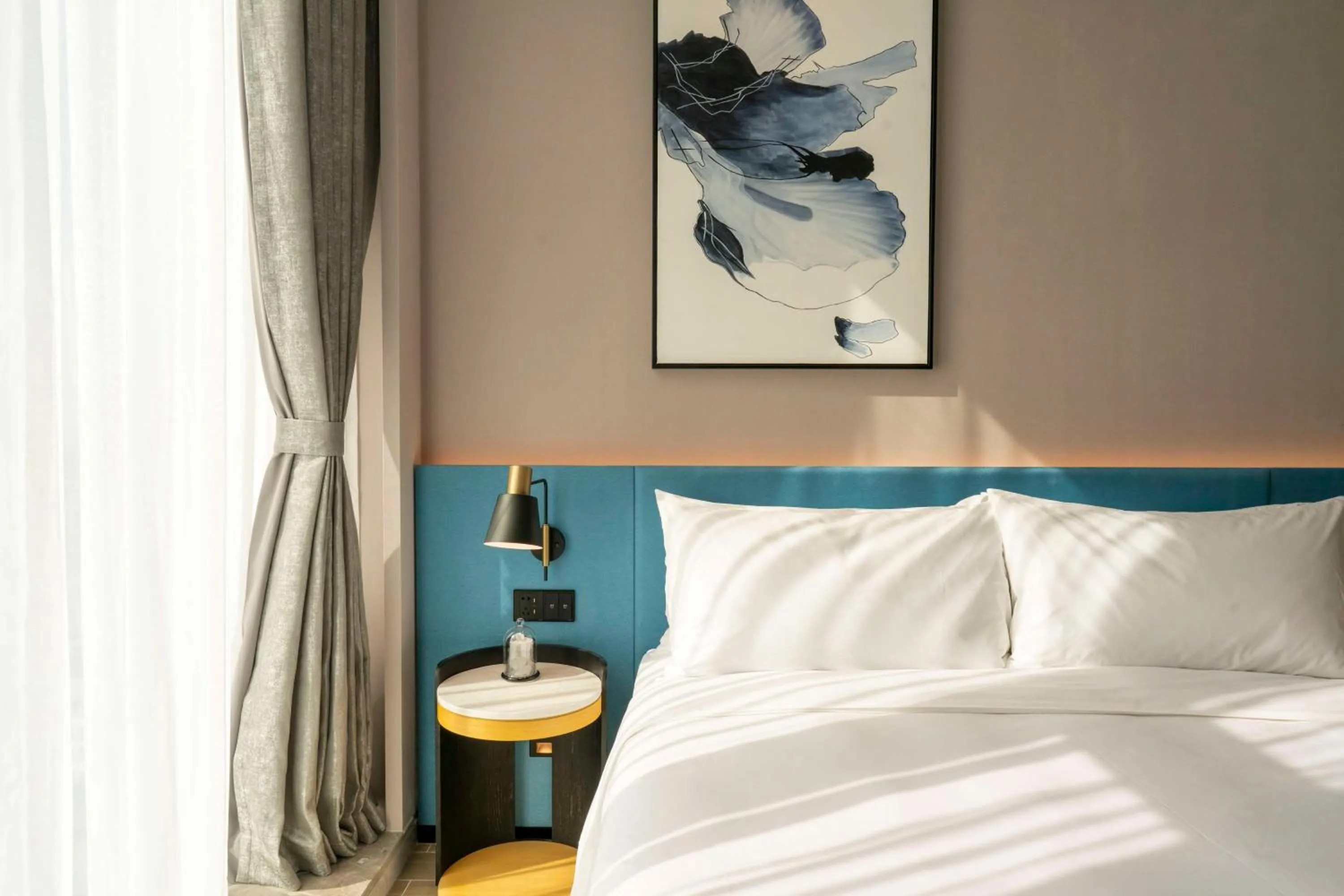 Bed in Hilton Garden Inn Shenzhen Airport