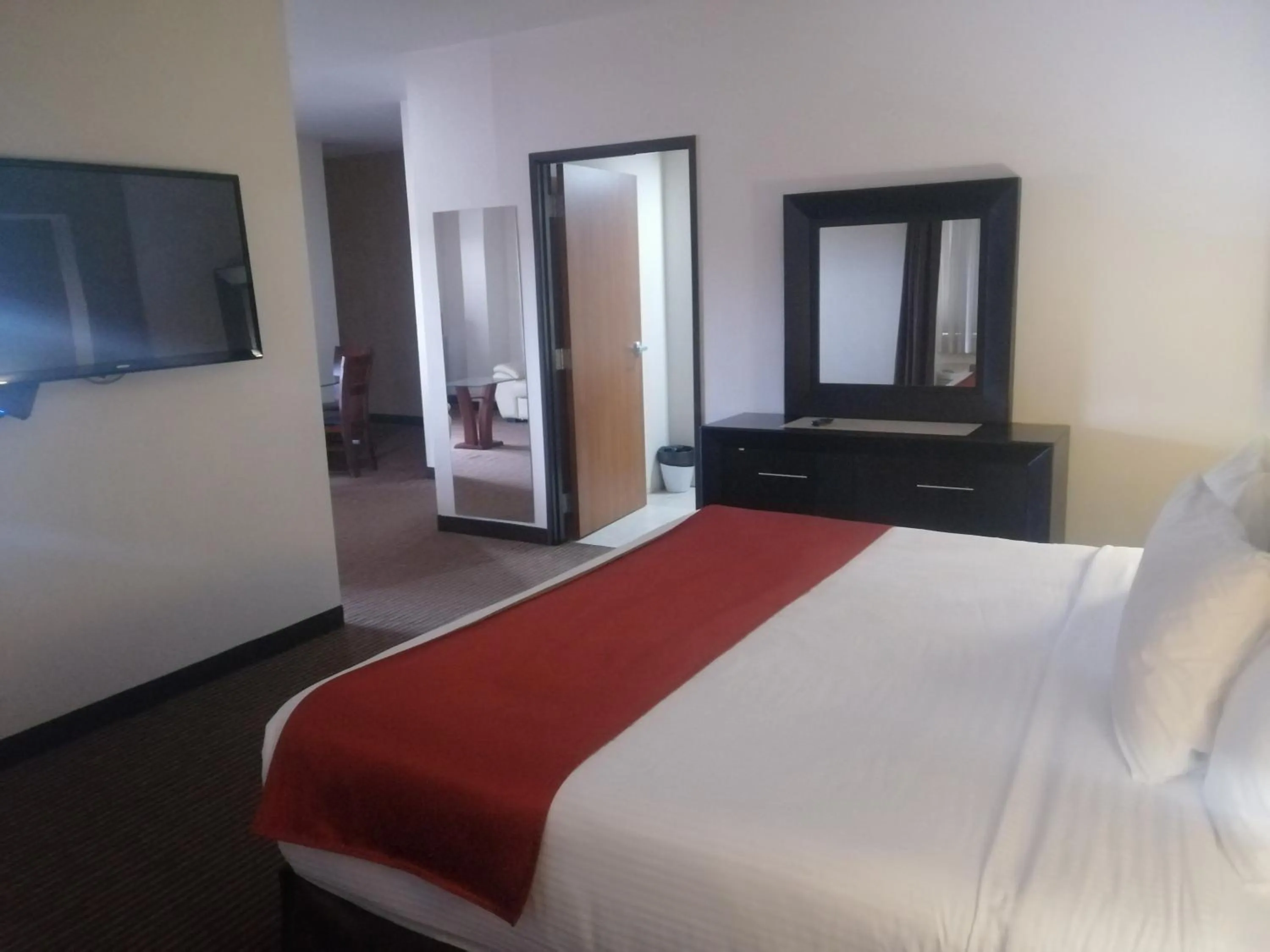 Bed in Hotel La Mina Parral