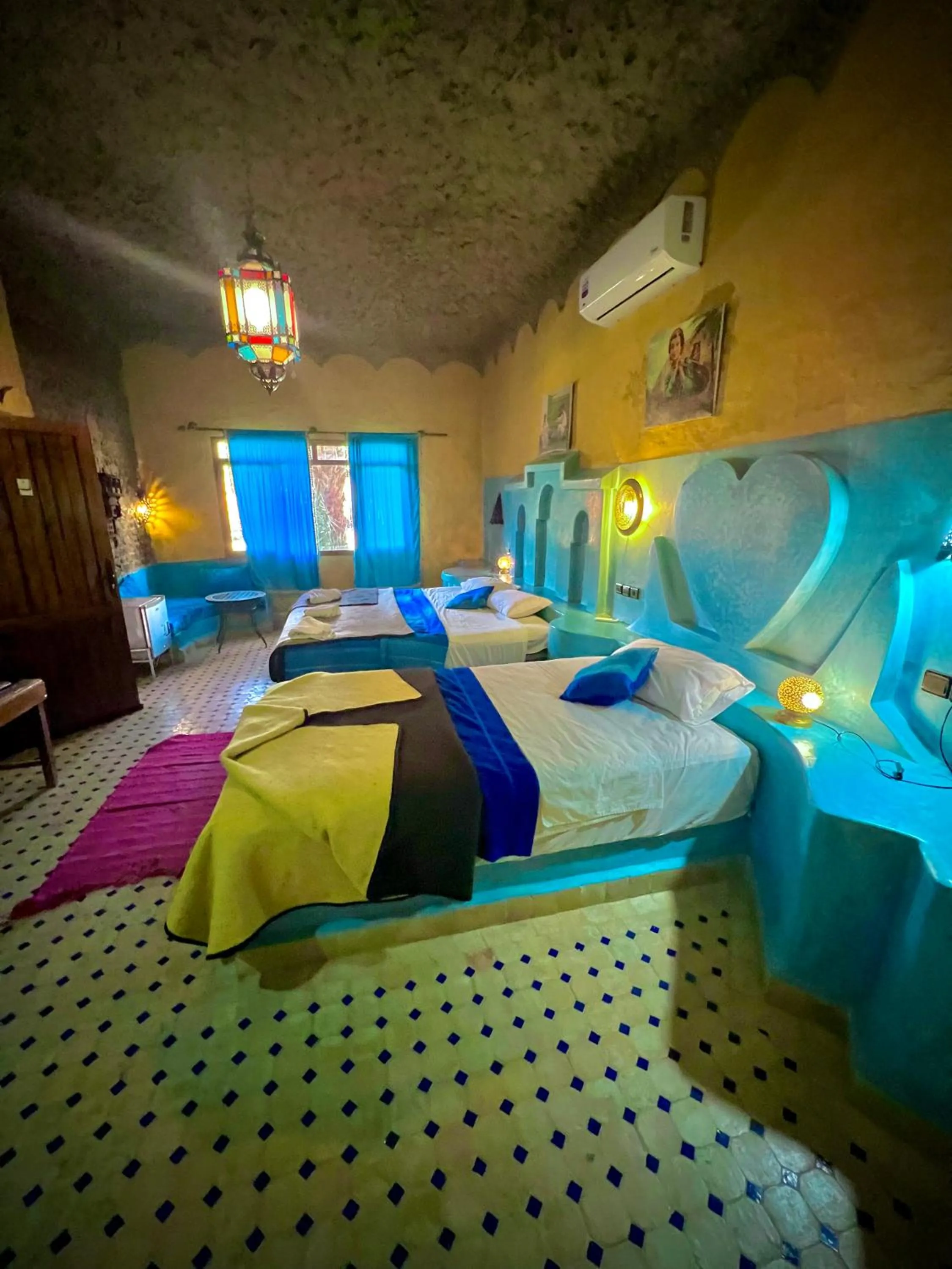 Bed in Hotel ksar merzouga