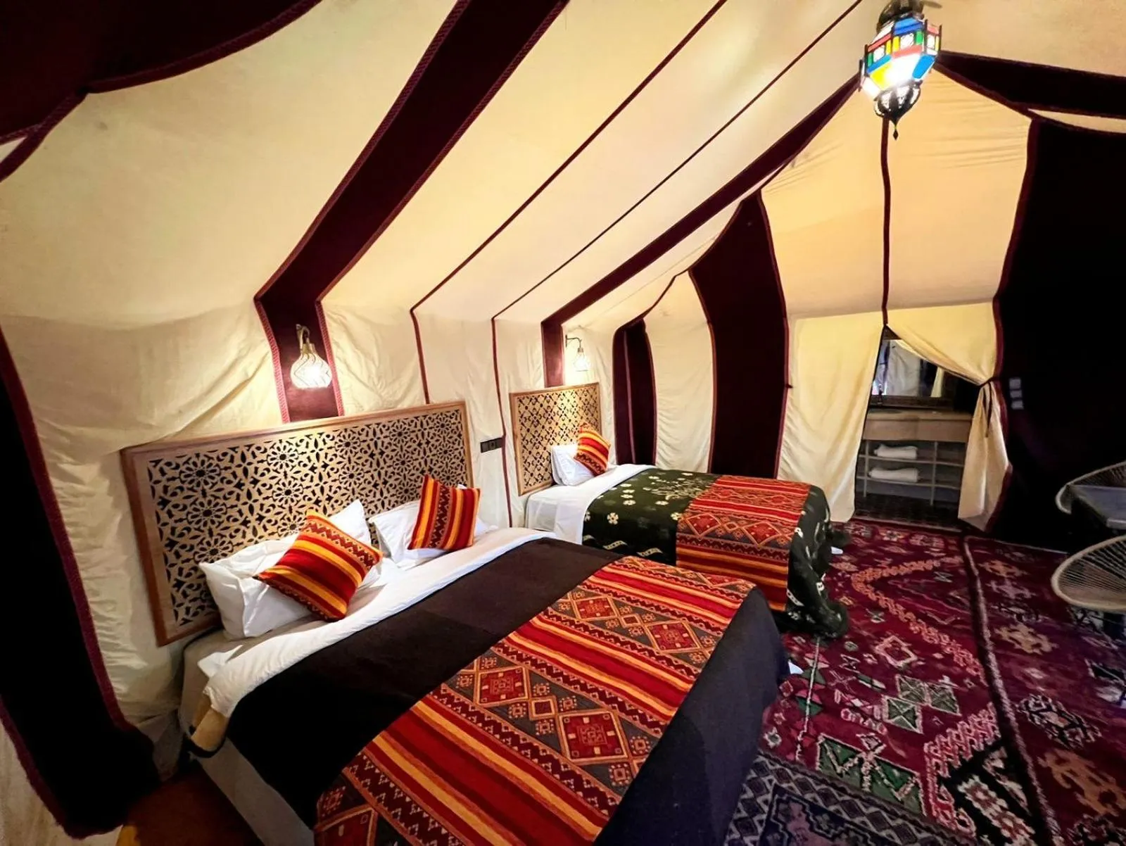 Bed in Hotel ksar merzouga