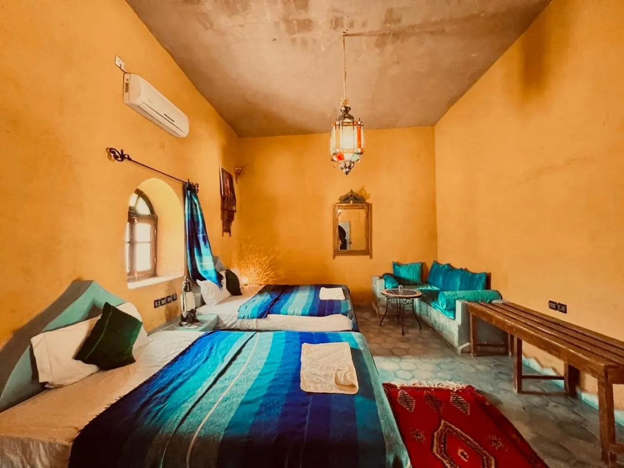 Bed in Hotel ksar merzouga