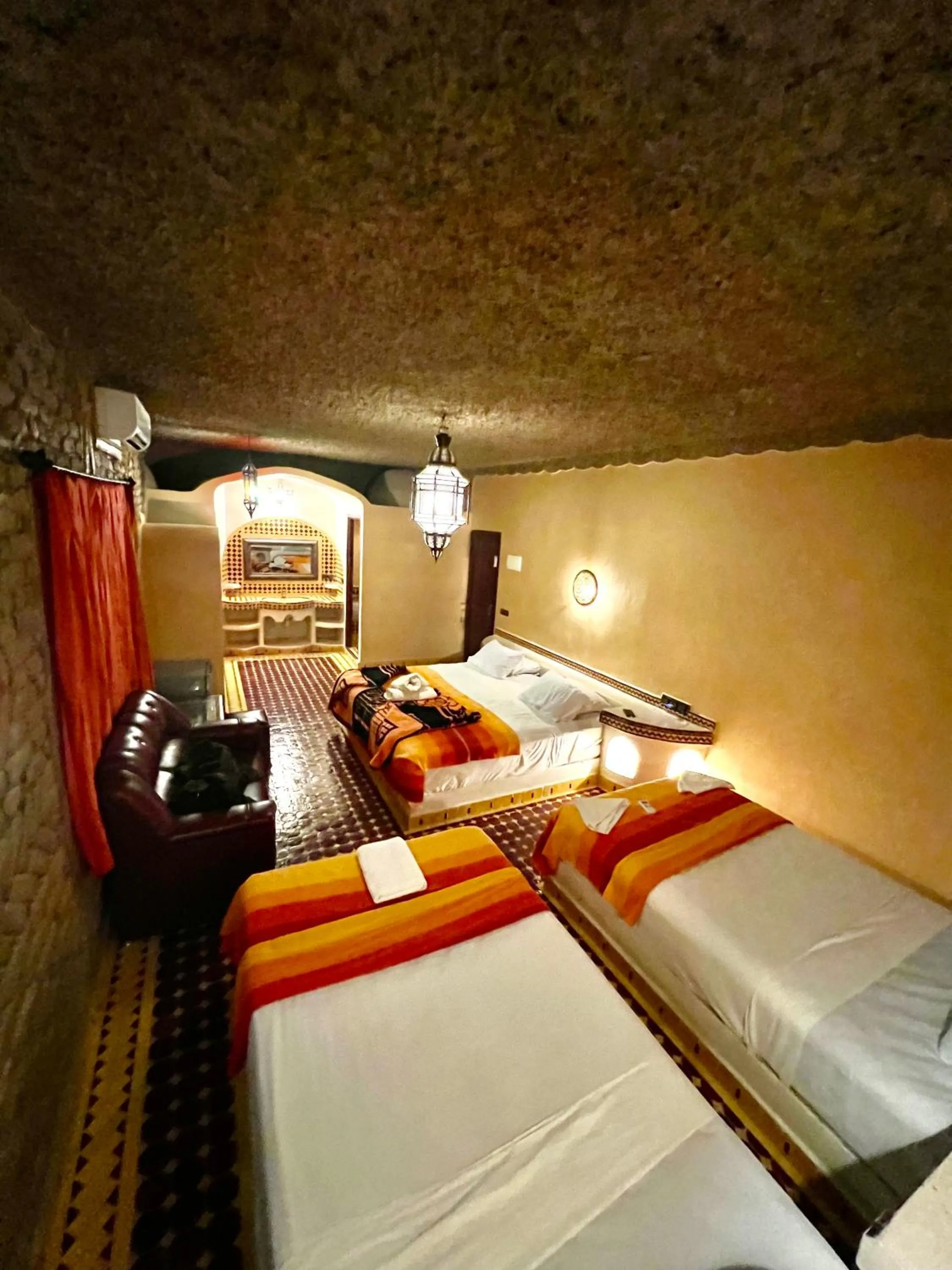Bed in Hotel ksar merzouga