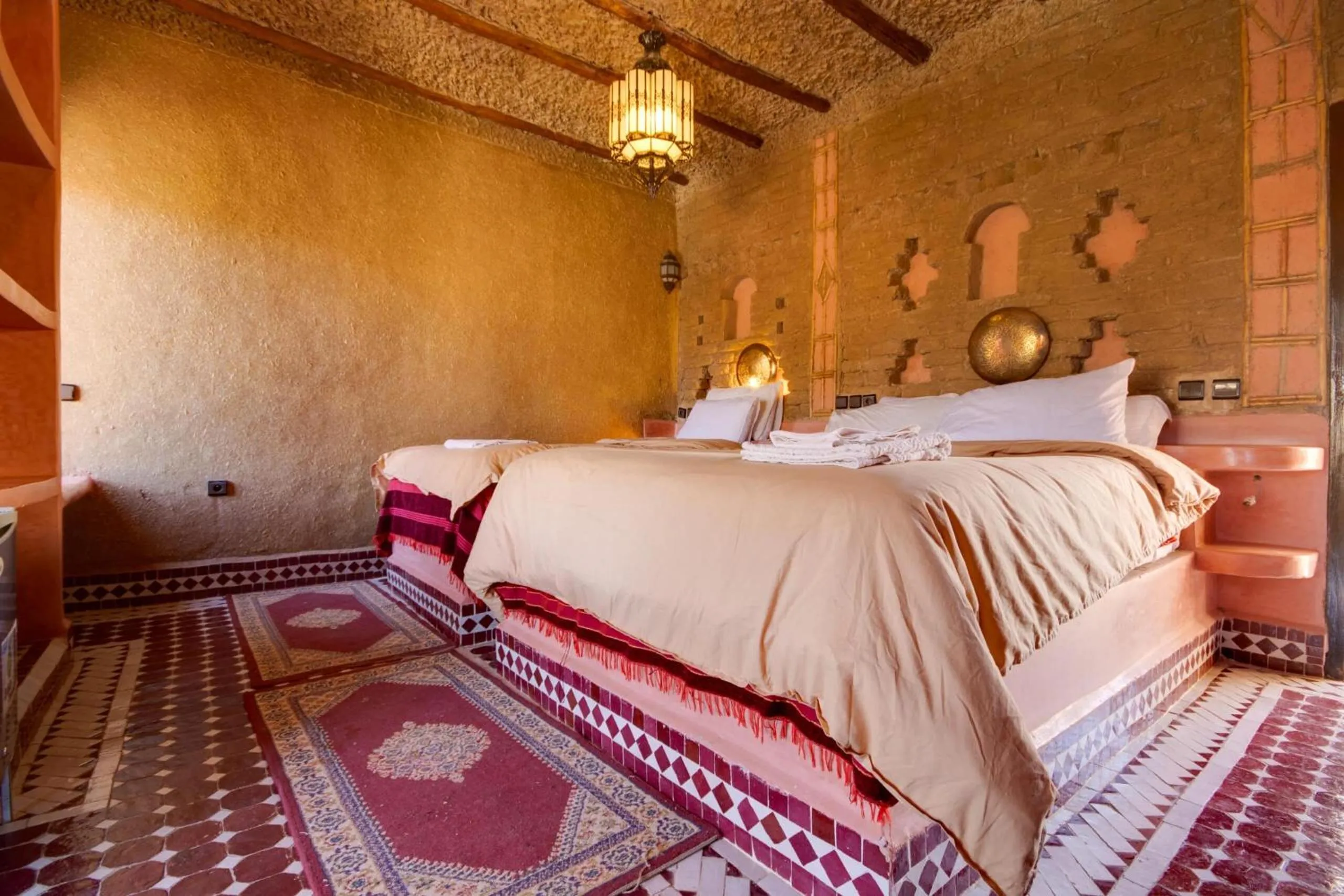Bed in Hotel ksar merzouga