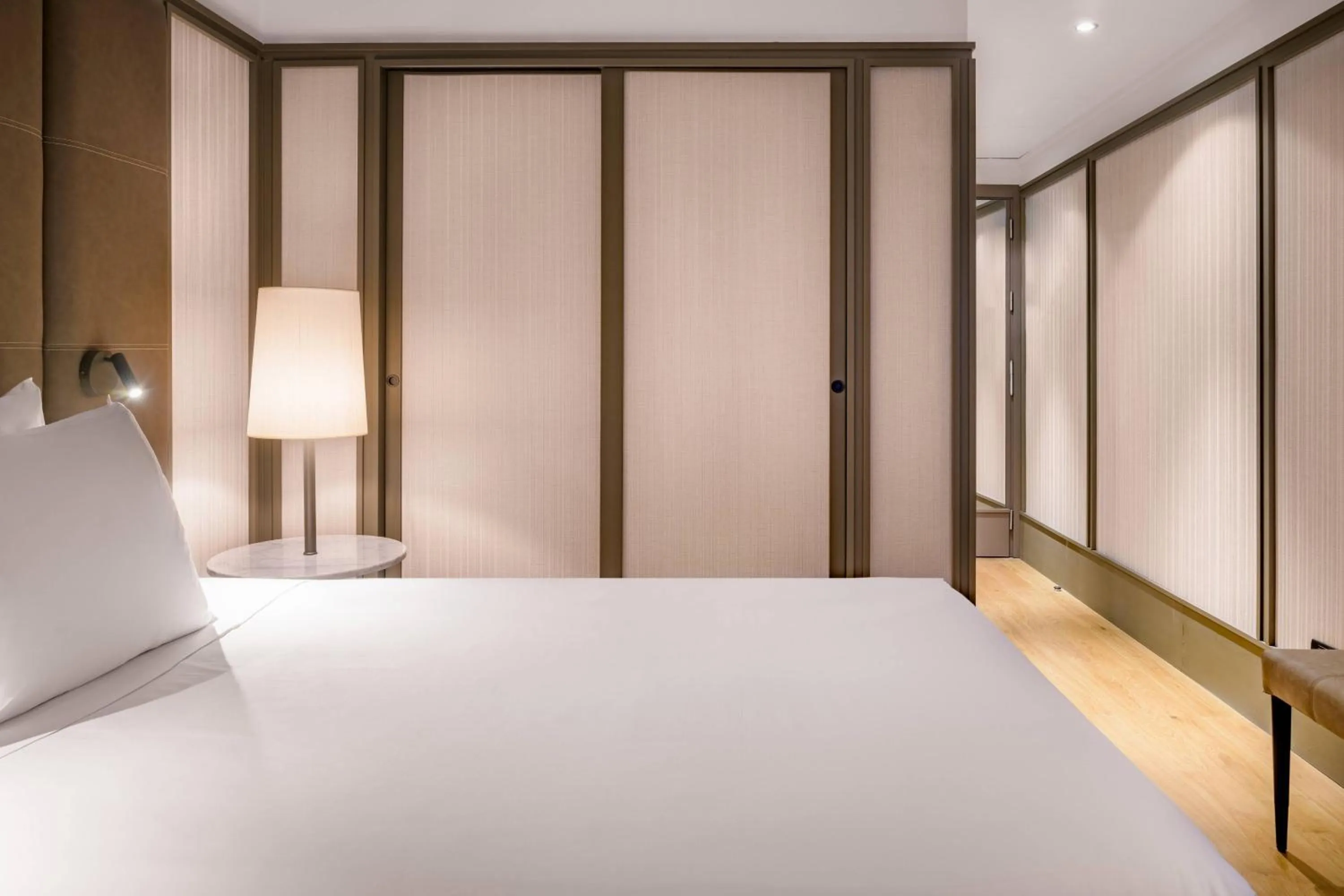 Photo of the whole room, Bed in AC Hotel Avenida de América by Marriott