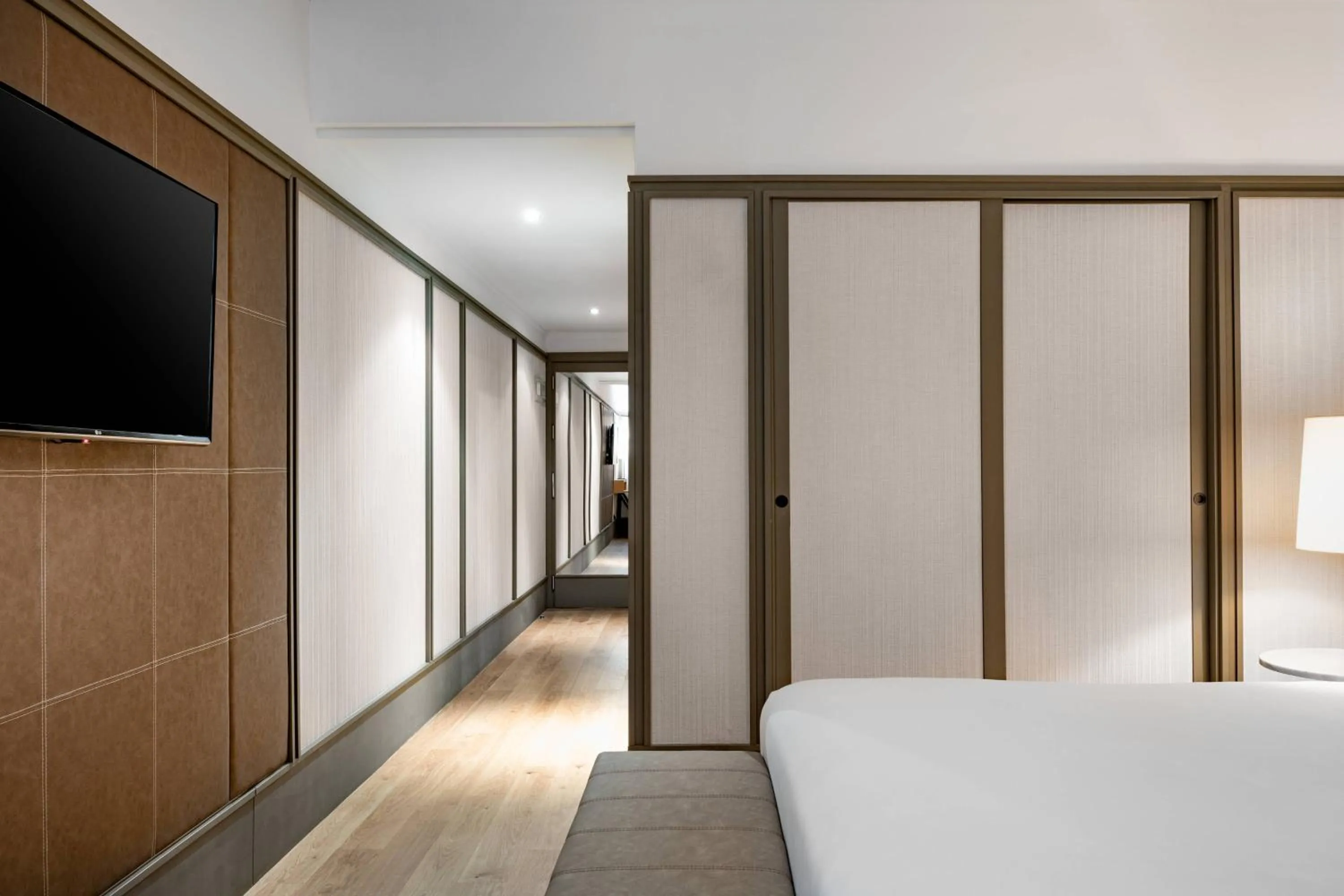 Photo of the whole room, Bed in AC Hotel Avenida de América by Marriott