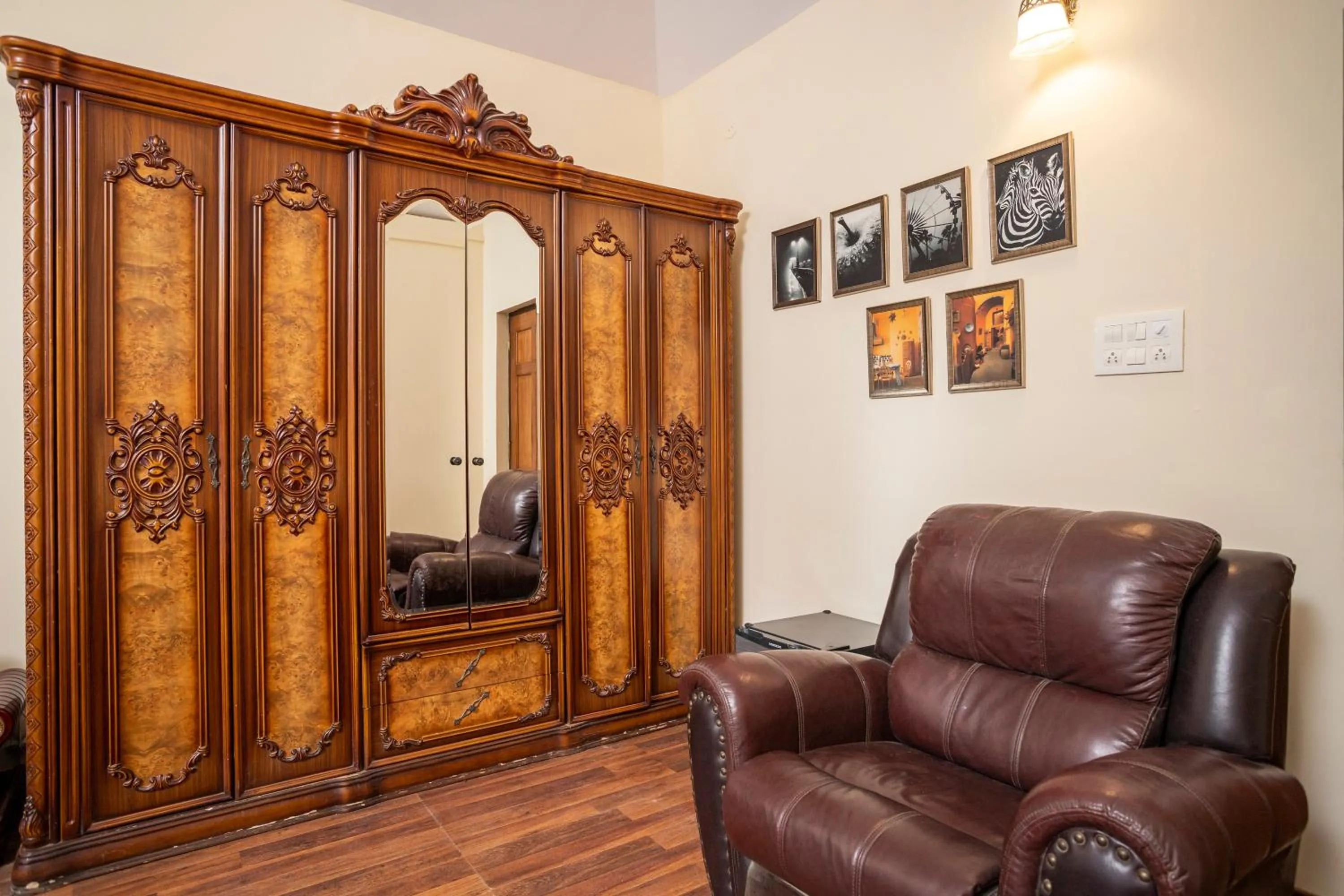 Bedroom in Stone Wood Riverfront Resort, Siolim