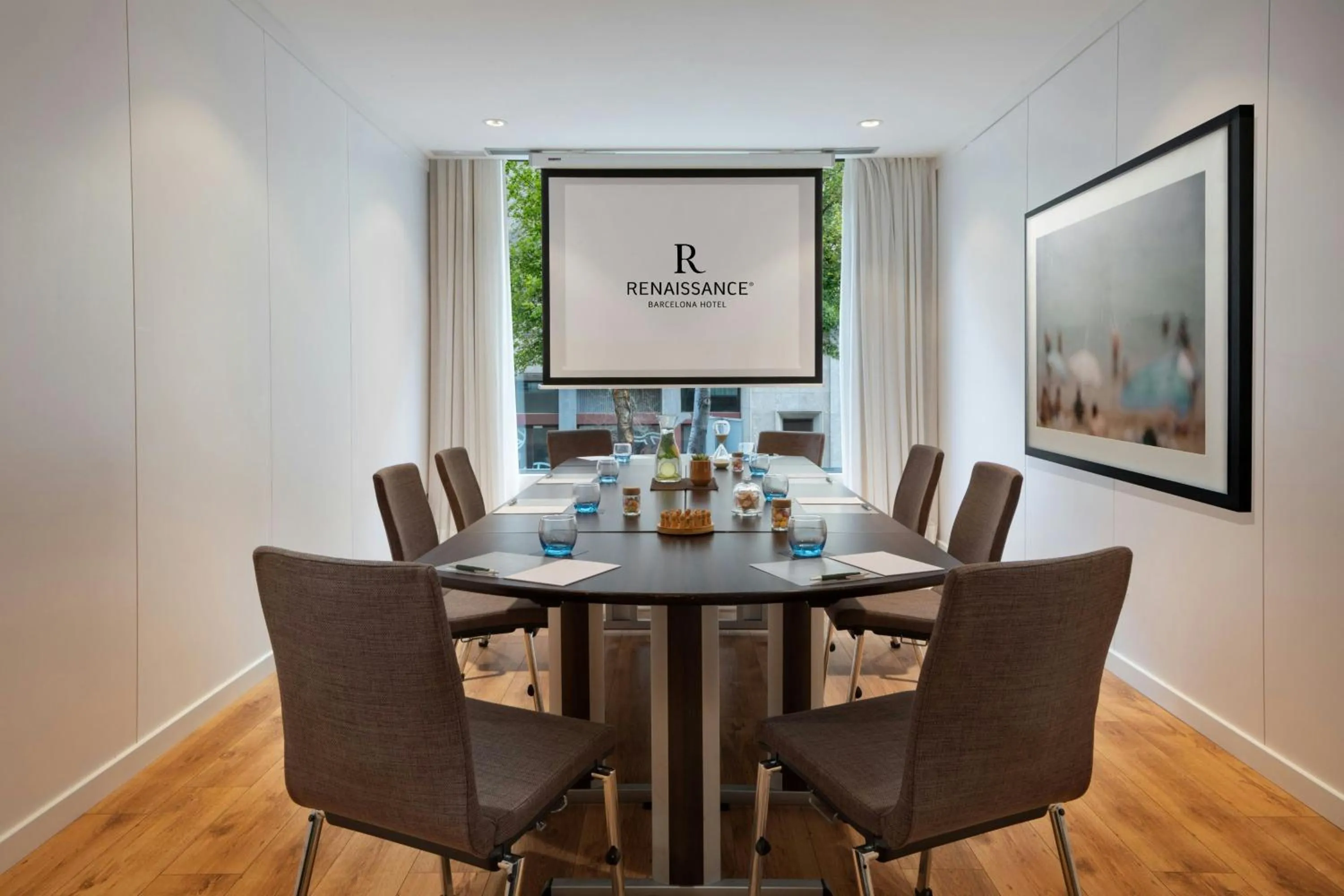 Meeting/conference room in Renaissance Barcelona Hotel