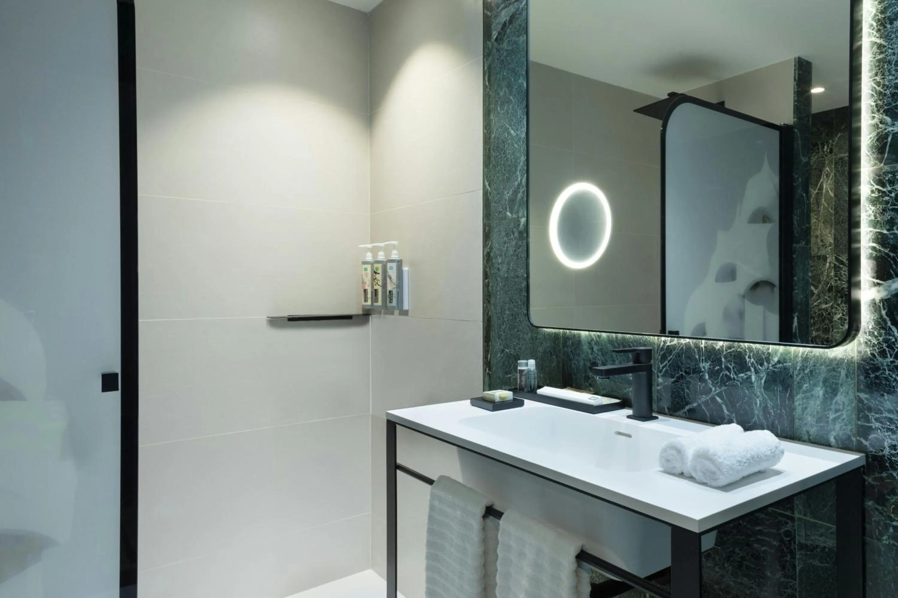 Bathroom in Renaissance Barcelona Hotel