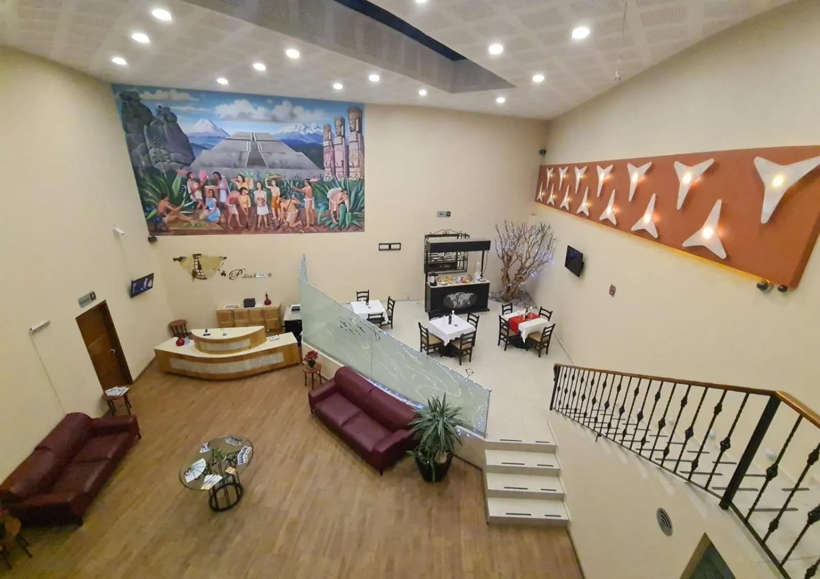 Seating area in HOTEL PLAZA PACHUCA