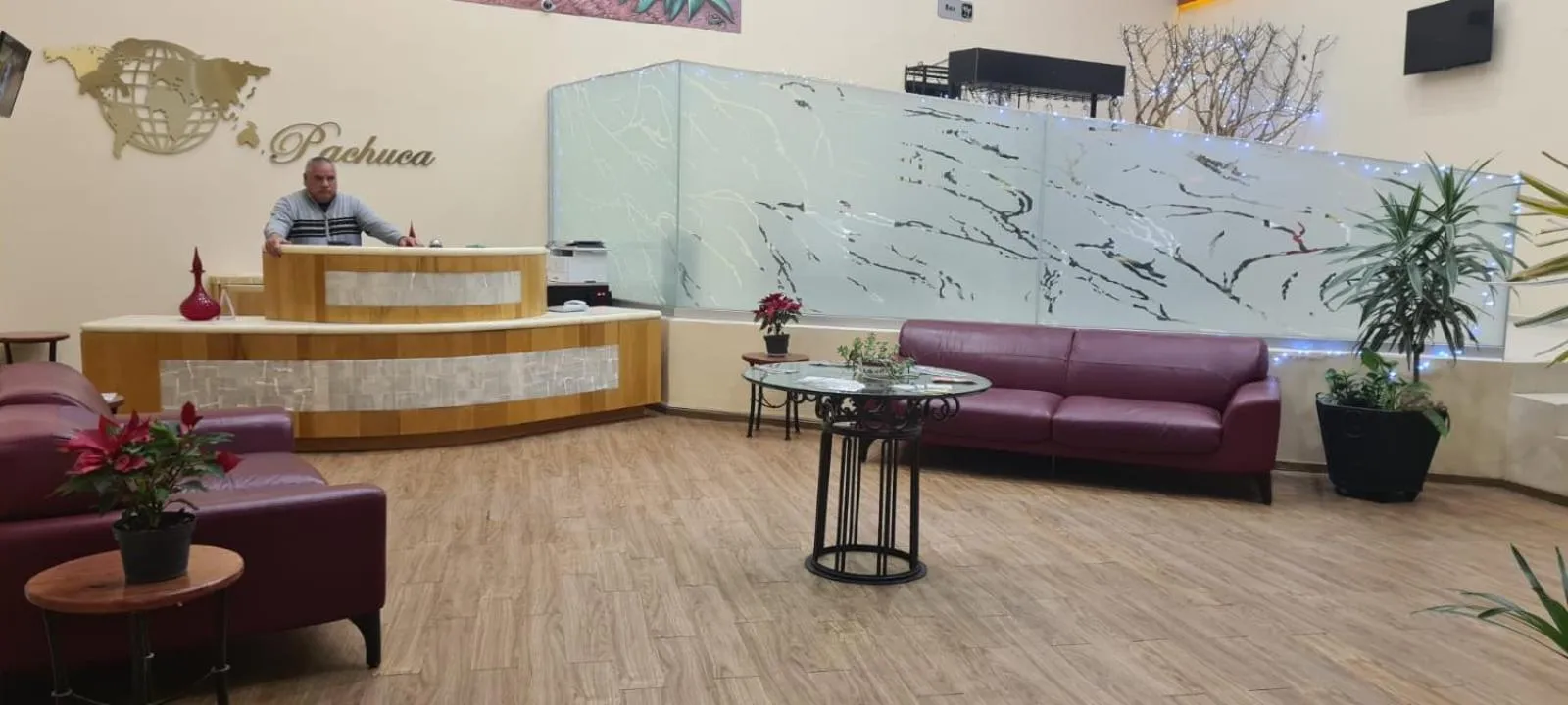 Living room in HOTEL PLAZA PACHUCA