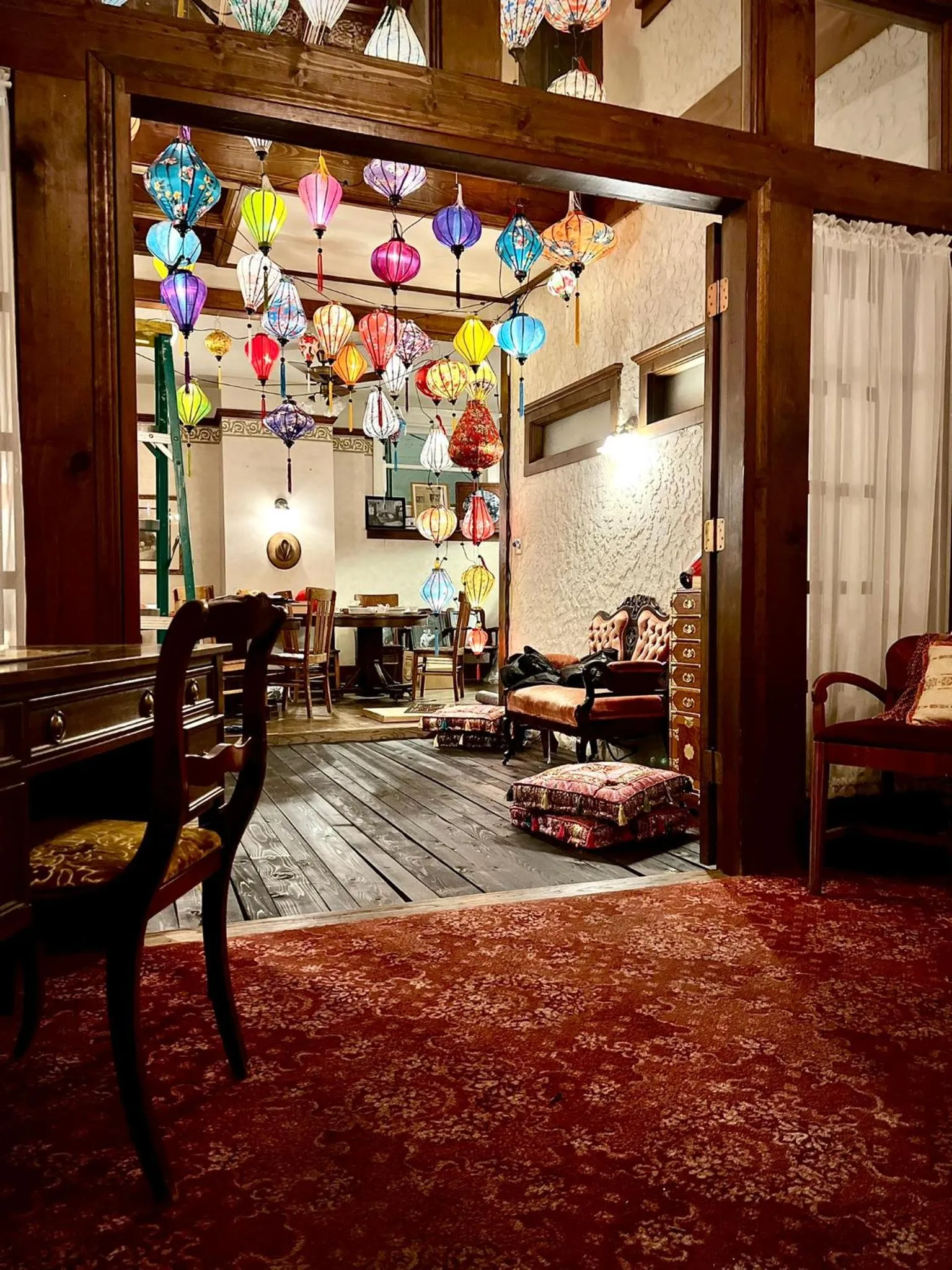 Seating area in Hotel La More at The Bisbee Inn