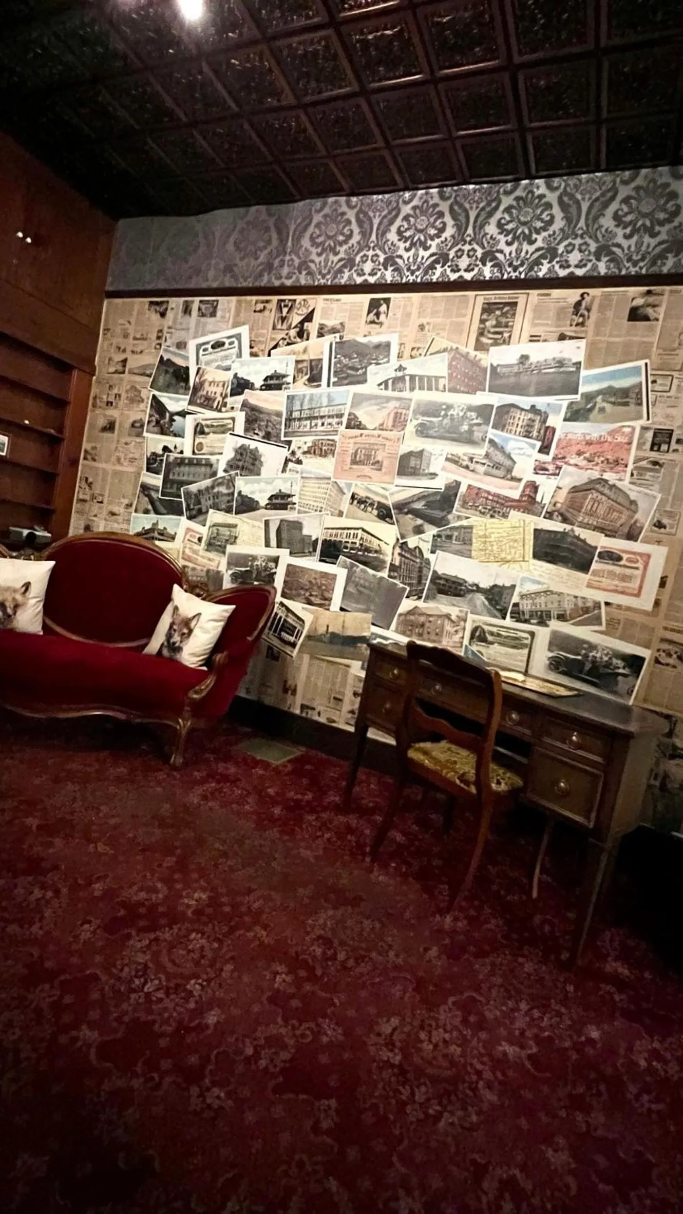 Seating area in Hotel La More at The Bisbee Inn