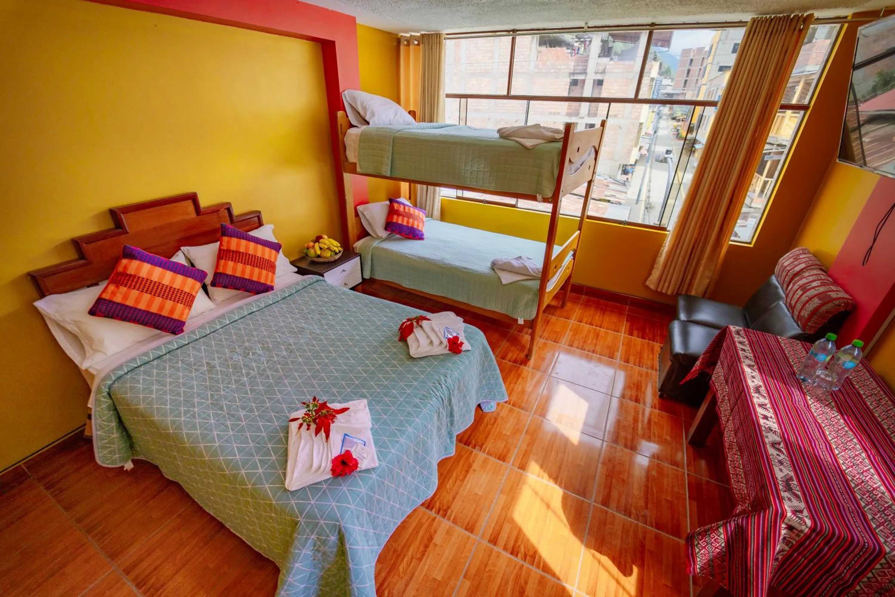 Bed in Yacumama Santa Teresa