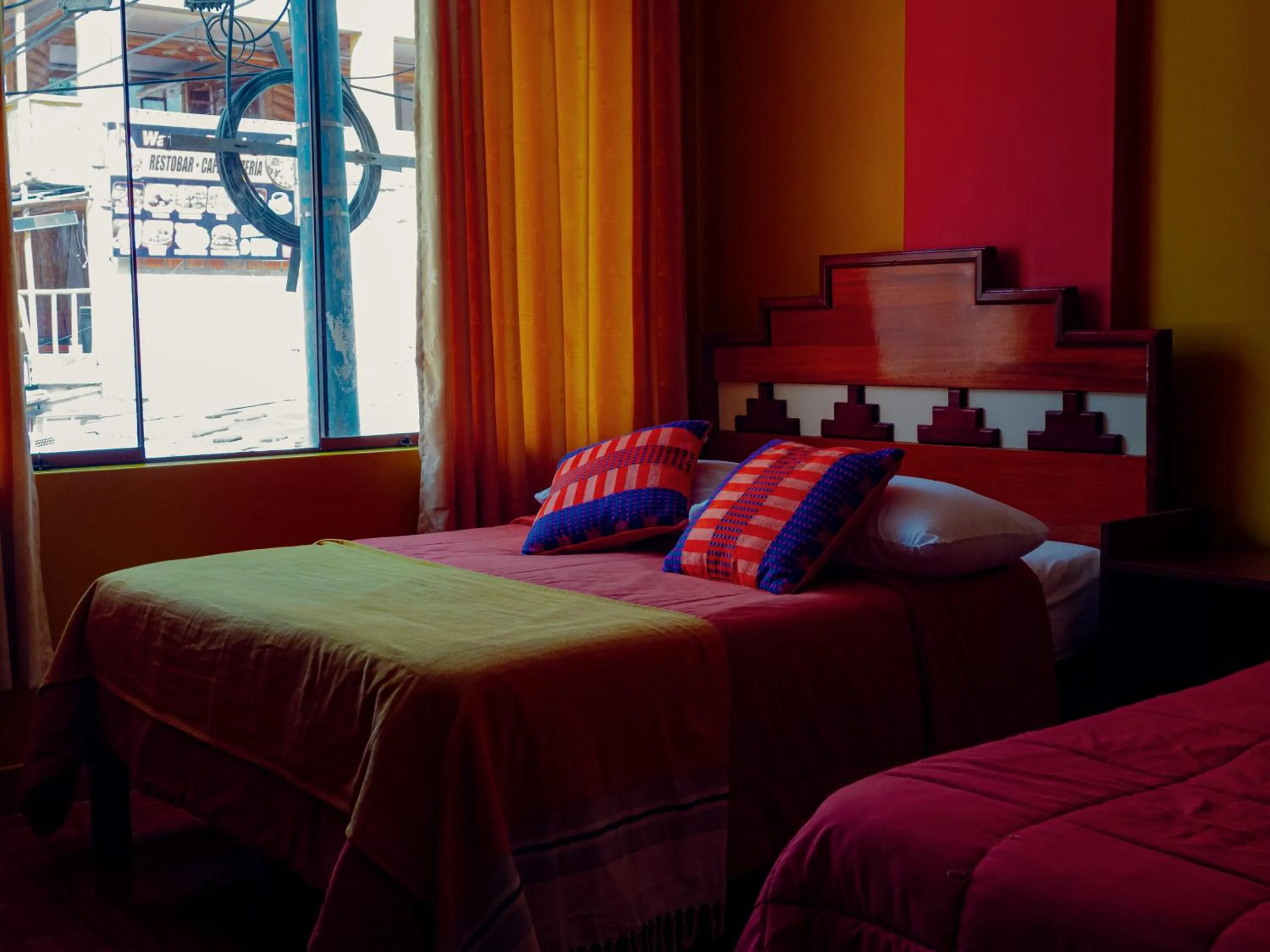 Bed in Yacumama Santa Teresa