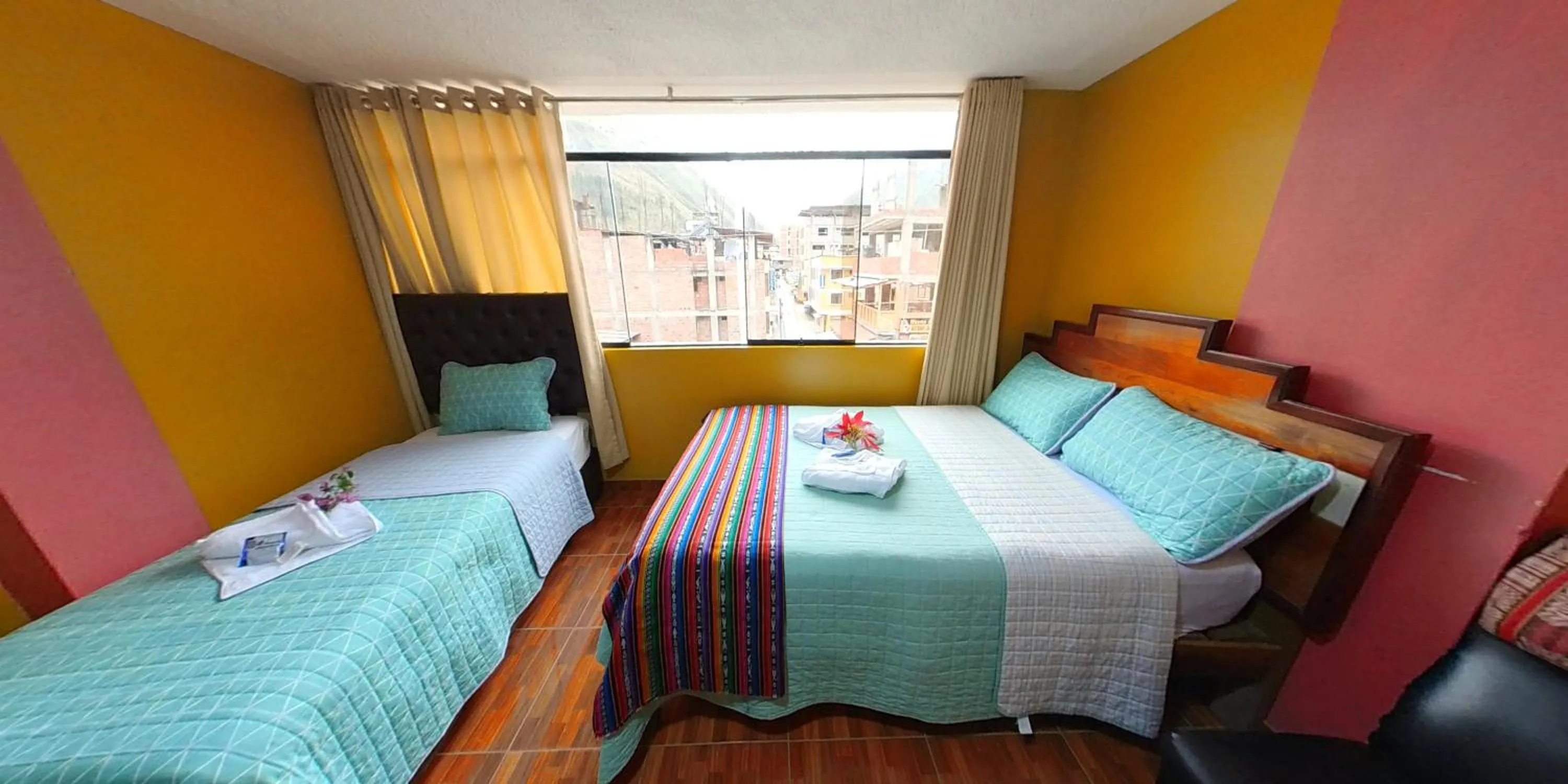 Bed in Yacumama Santa Teresa