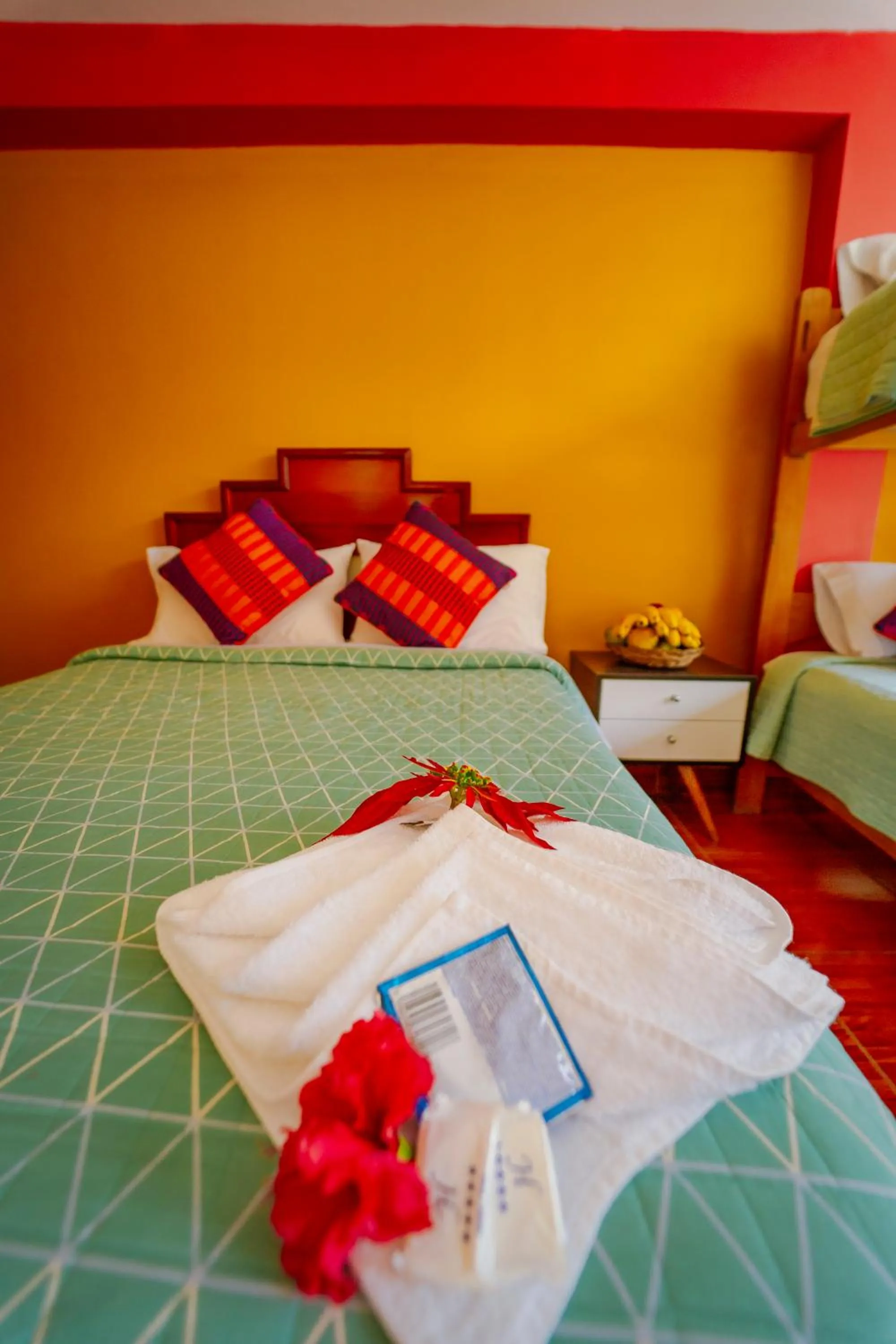 Bed in Yacumama Santa Teresa