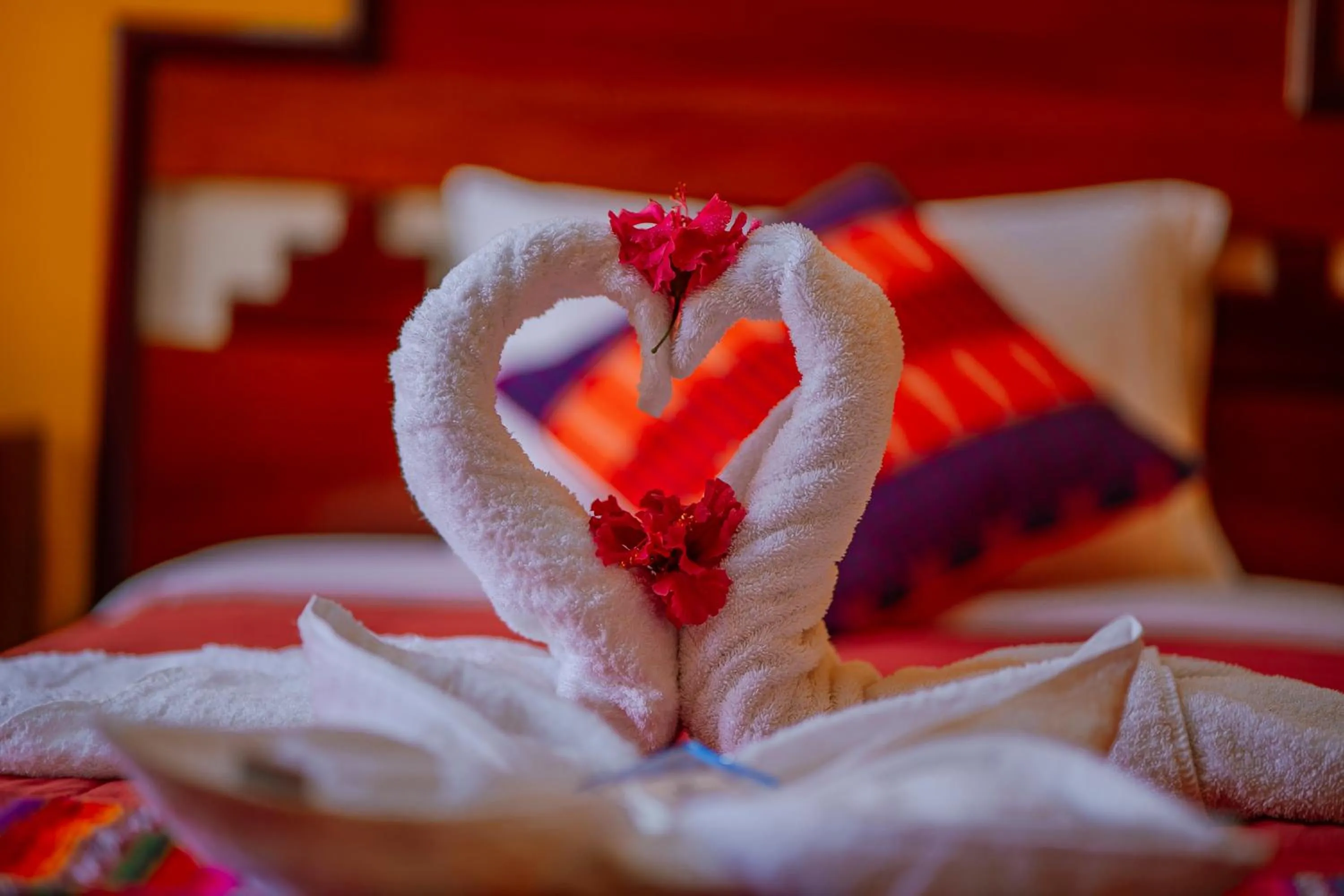 Bed in Yacumama Santa Teresa