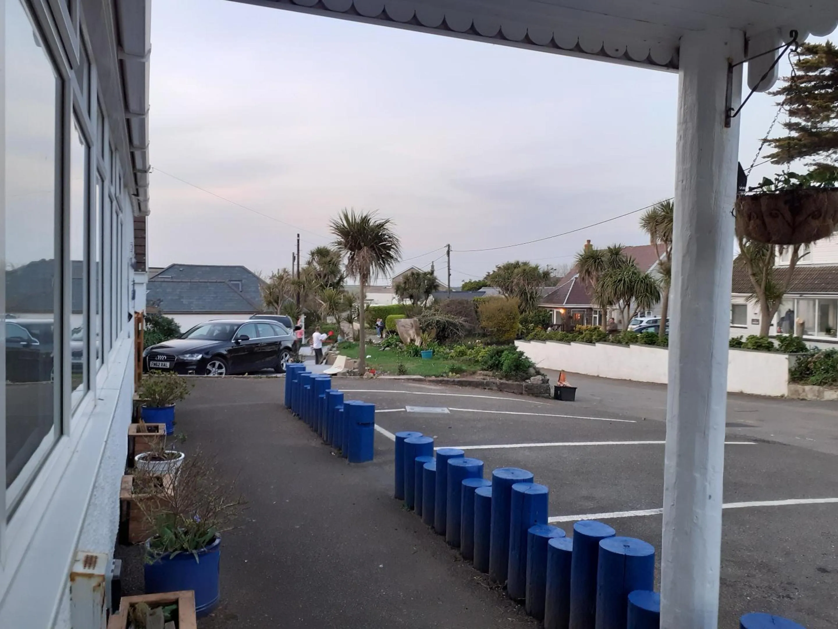 Garden in Trevarrian Lodge