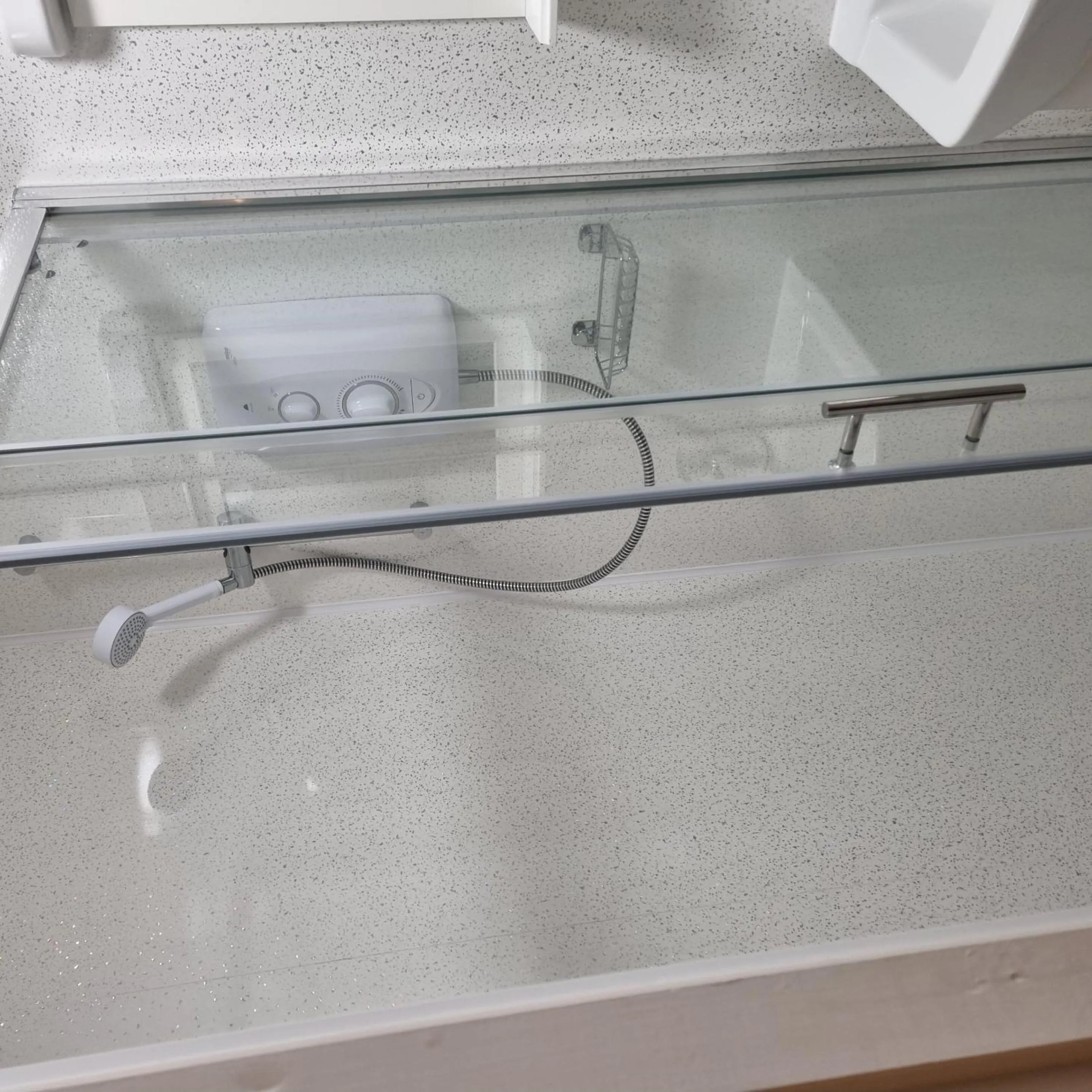 Bathroom in Trevarrian Lodge