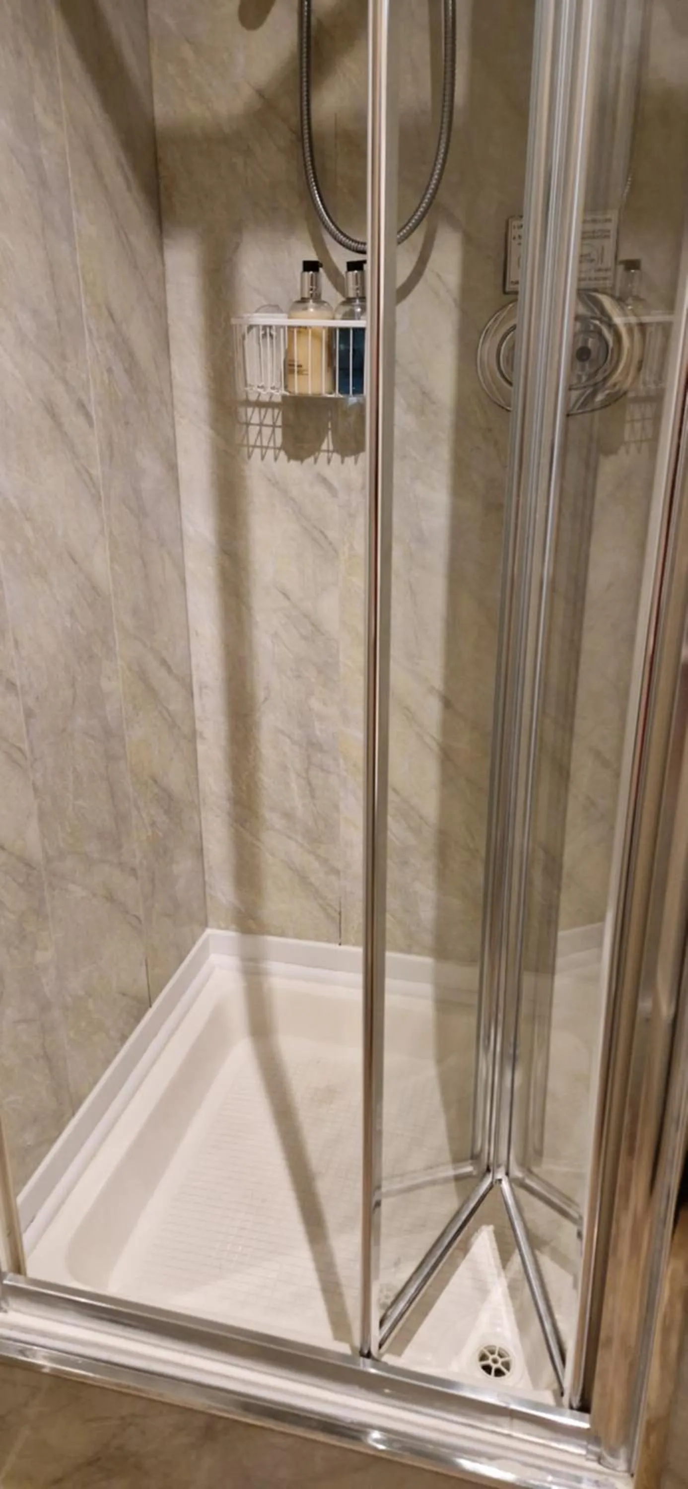 Shower in The Dudley Hotel