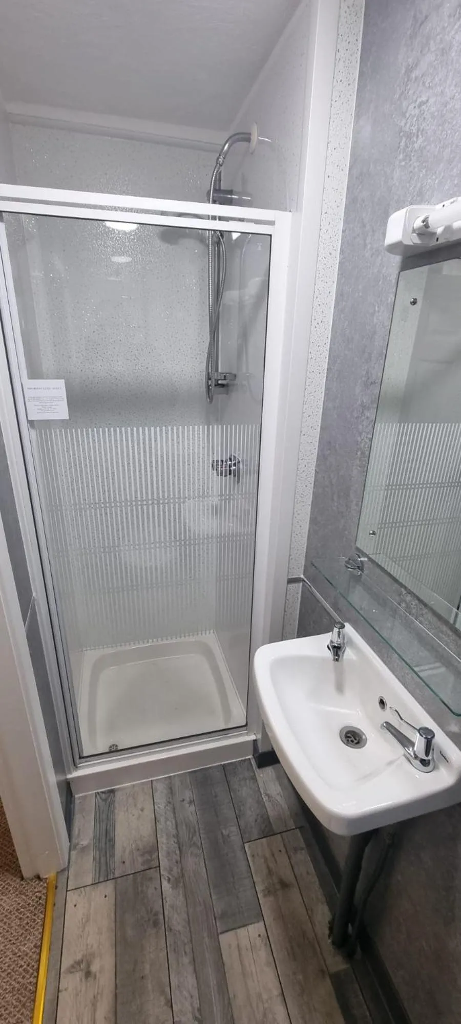 Shower in The Dudley Hotel