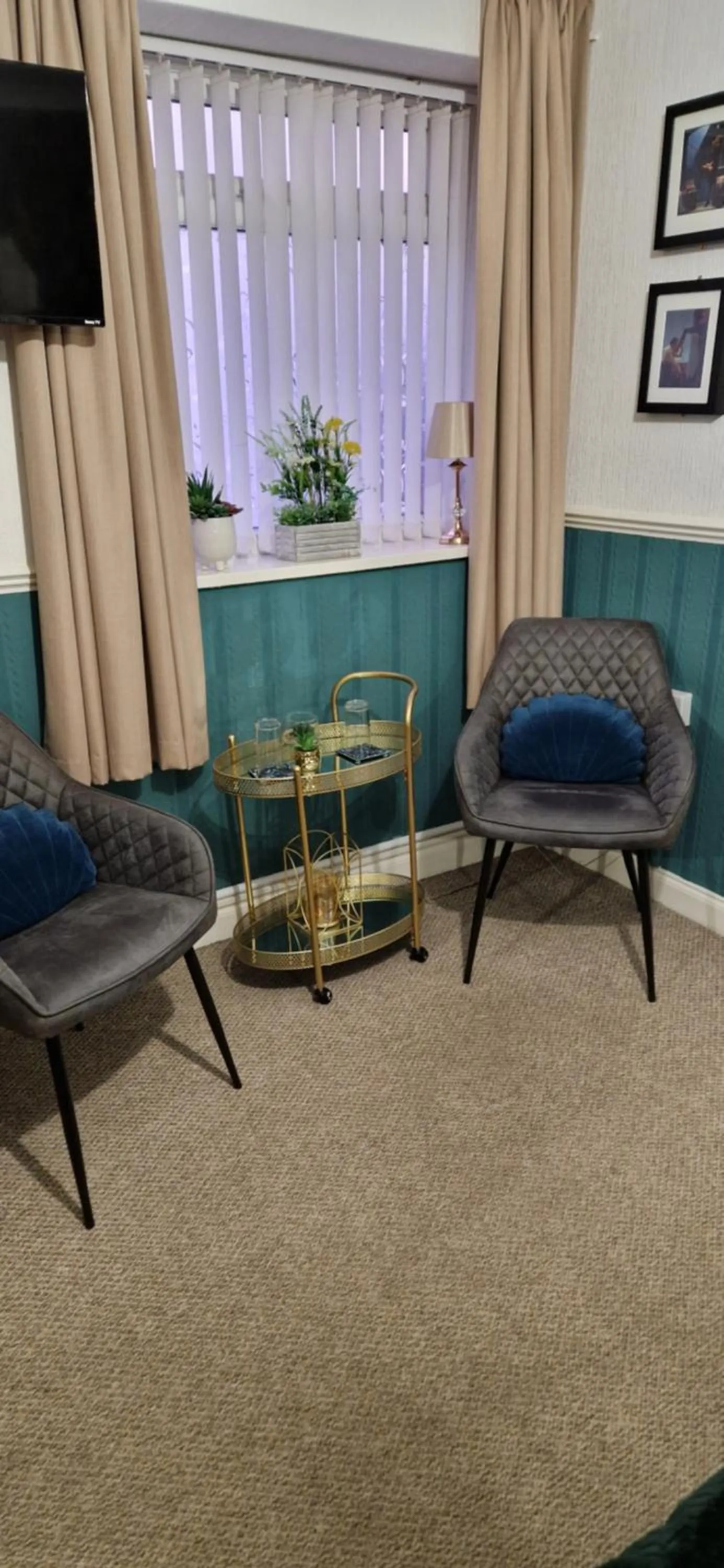 Seating area in The Dudley Hotel