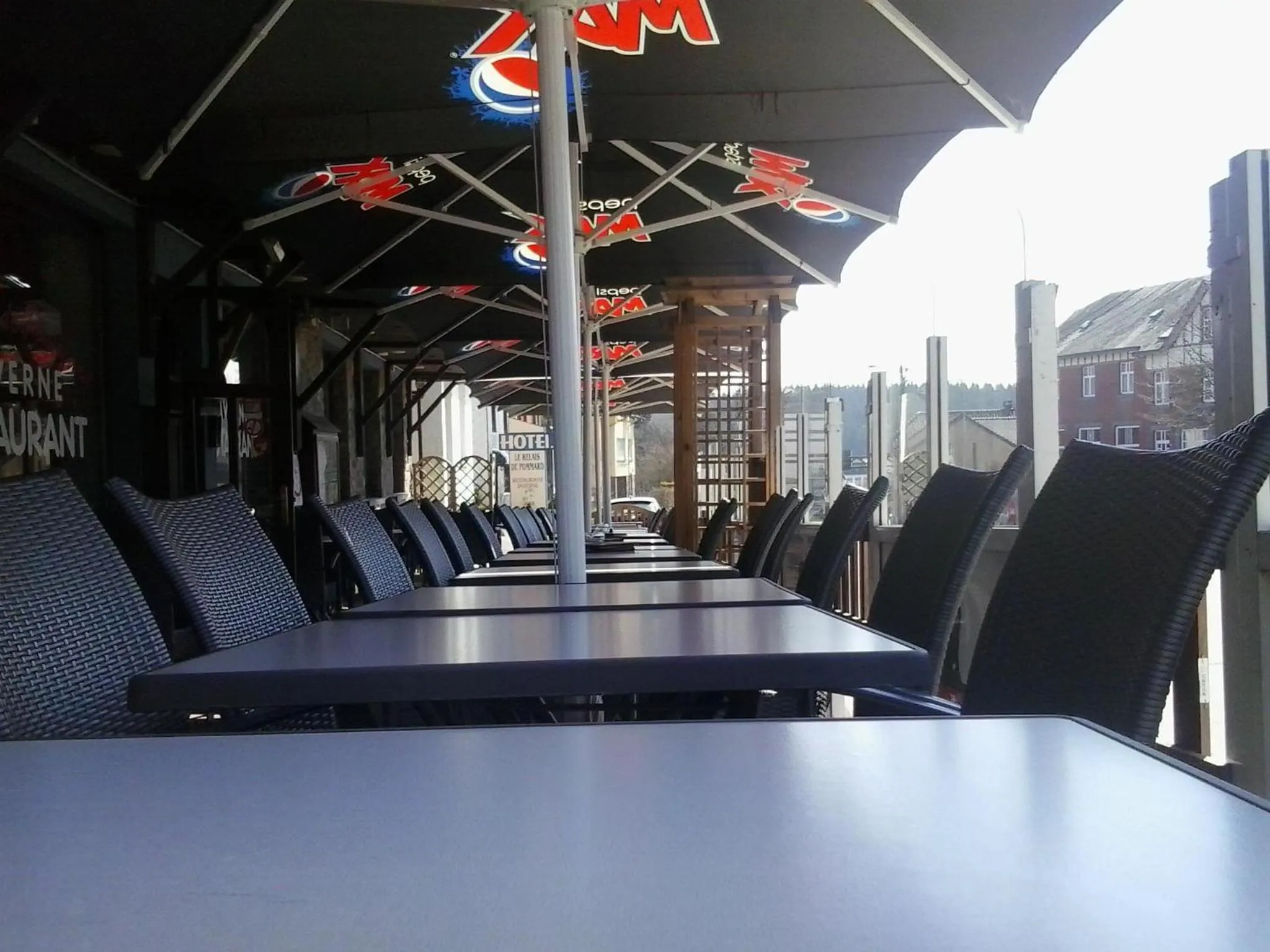 Balcony/Terrace in Hotel Le Relais de Pommard