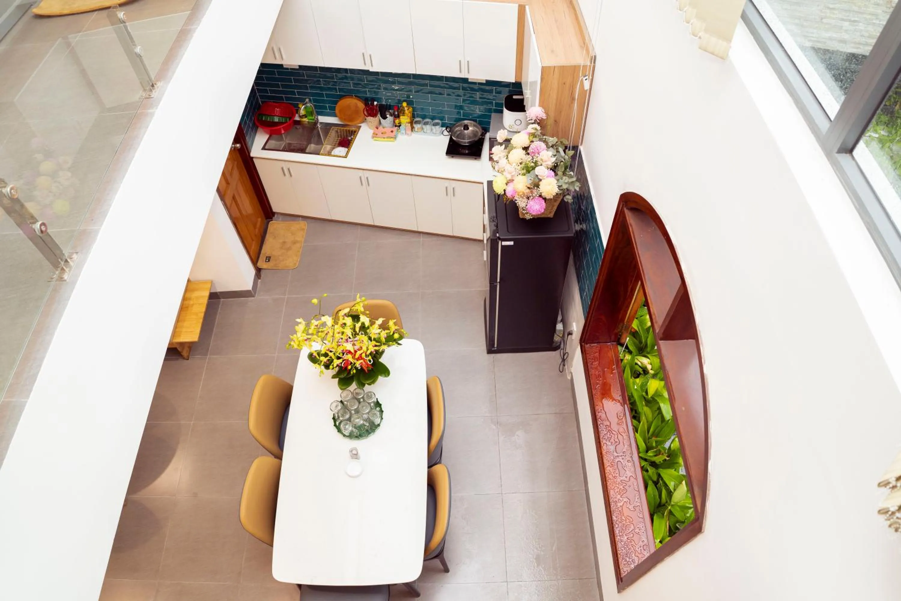 Living room in Mai Hotel