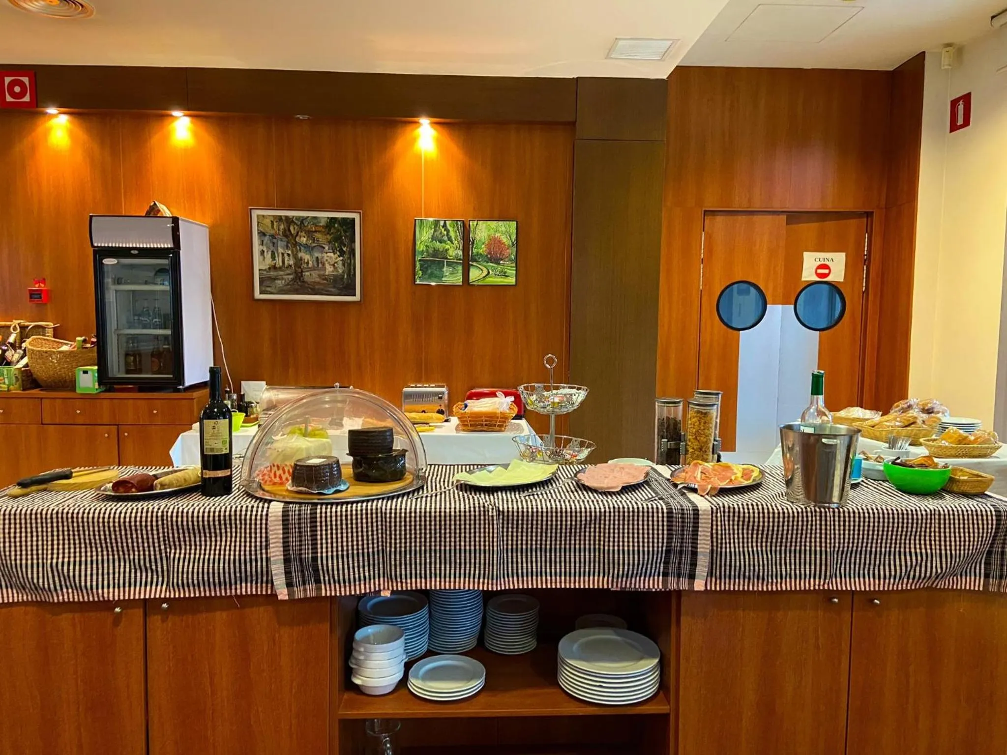 Breakfast in Hotel Berga Park