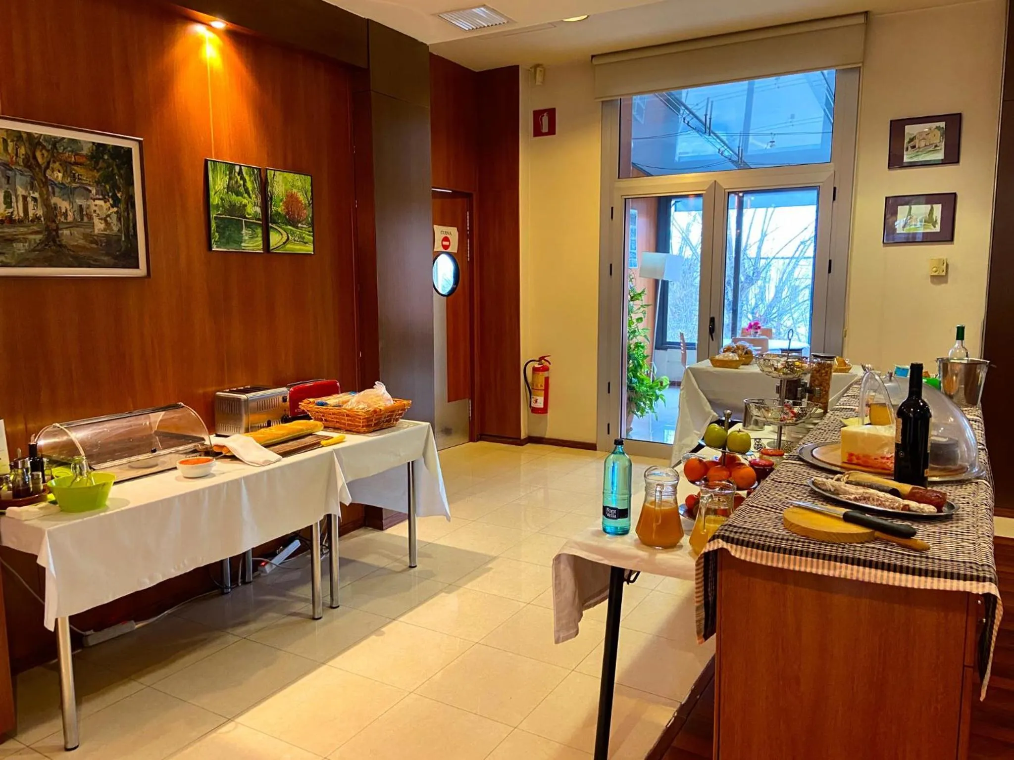 Breakfast in Hotel Berga Park