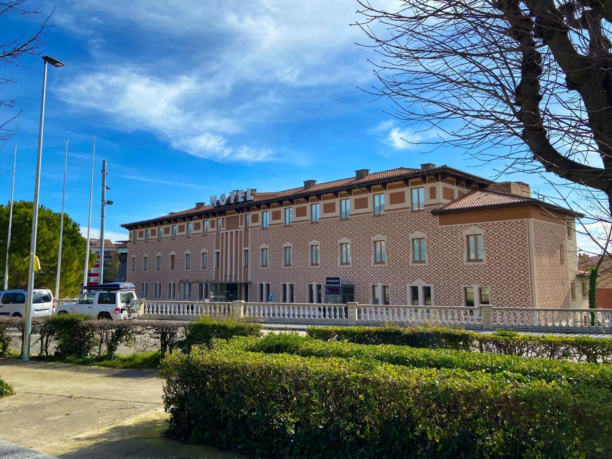 Property building in Hotel Berga Park