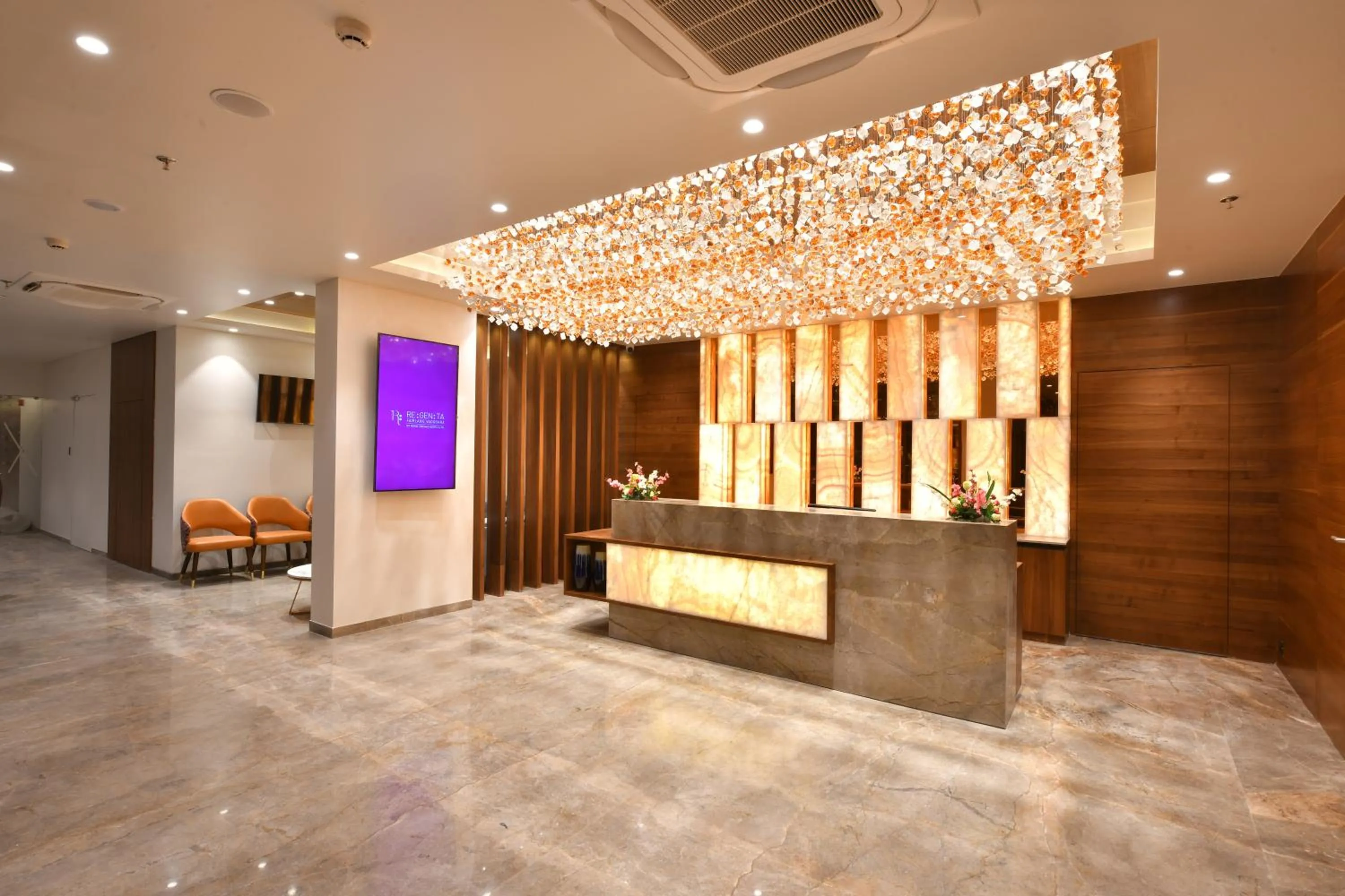 Lobby or reception in Regenta Fairlark Vadodara