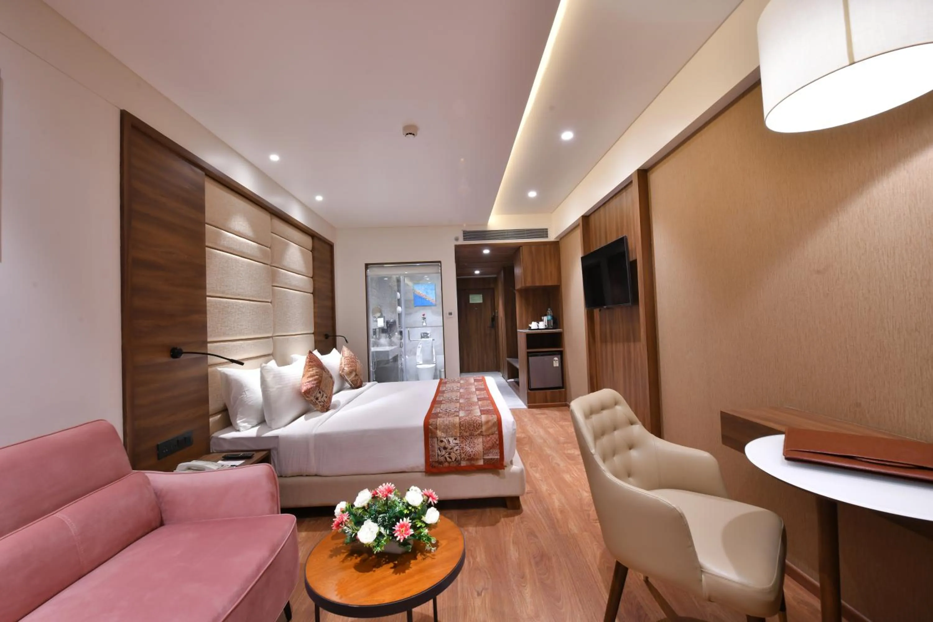 Photo of the whole room in Regenta Fairlark Vadodara
